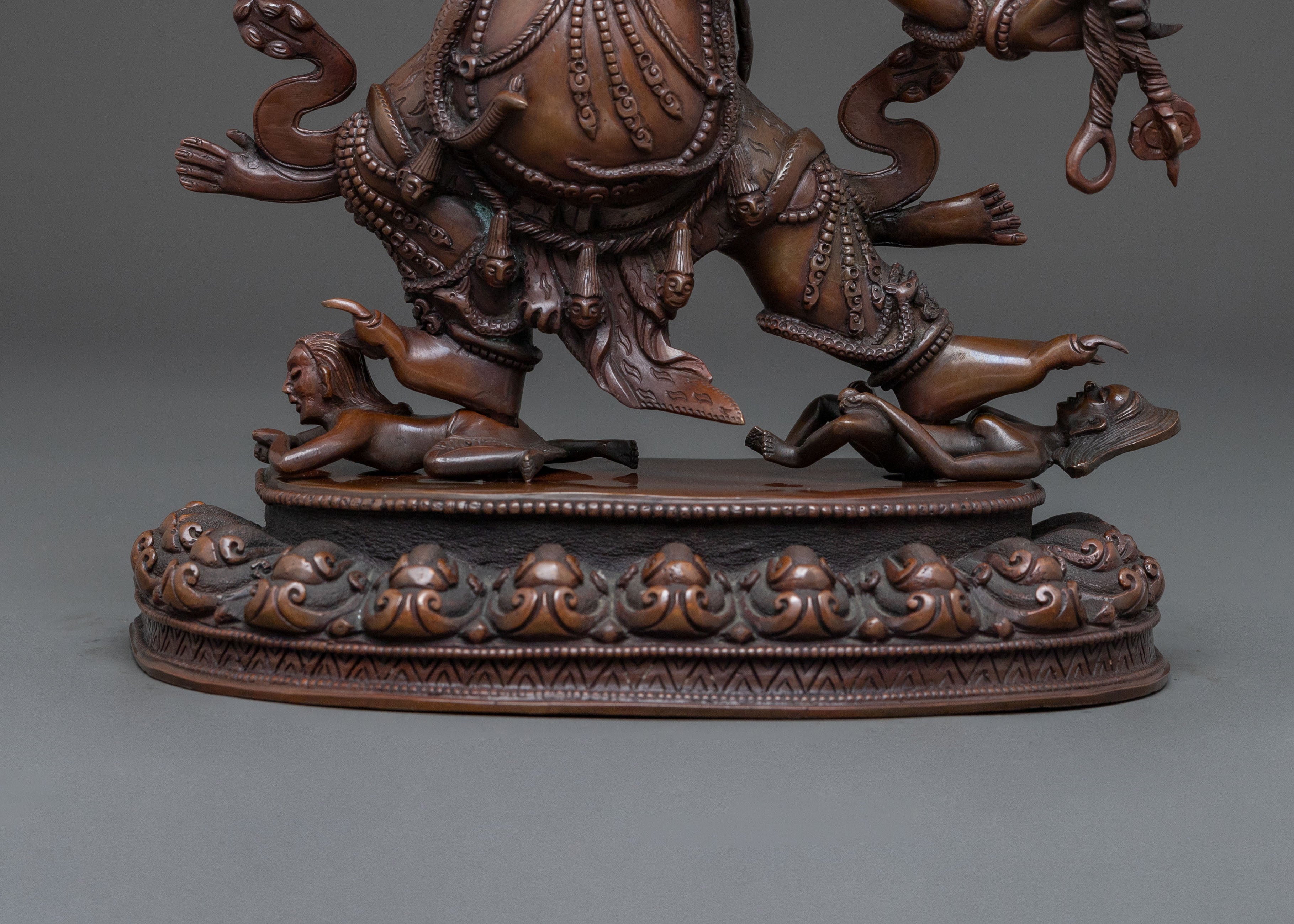 Dandapani Sacred Statue | Oxidized Copper Body