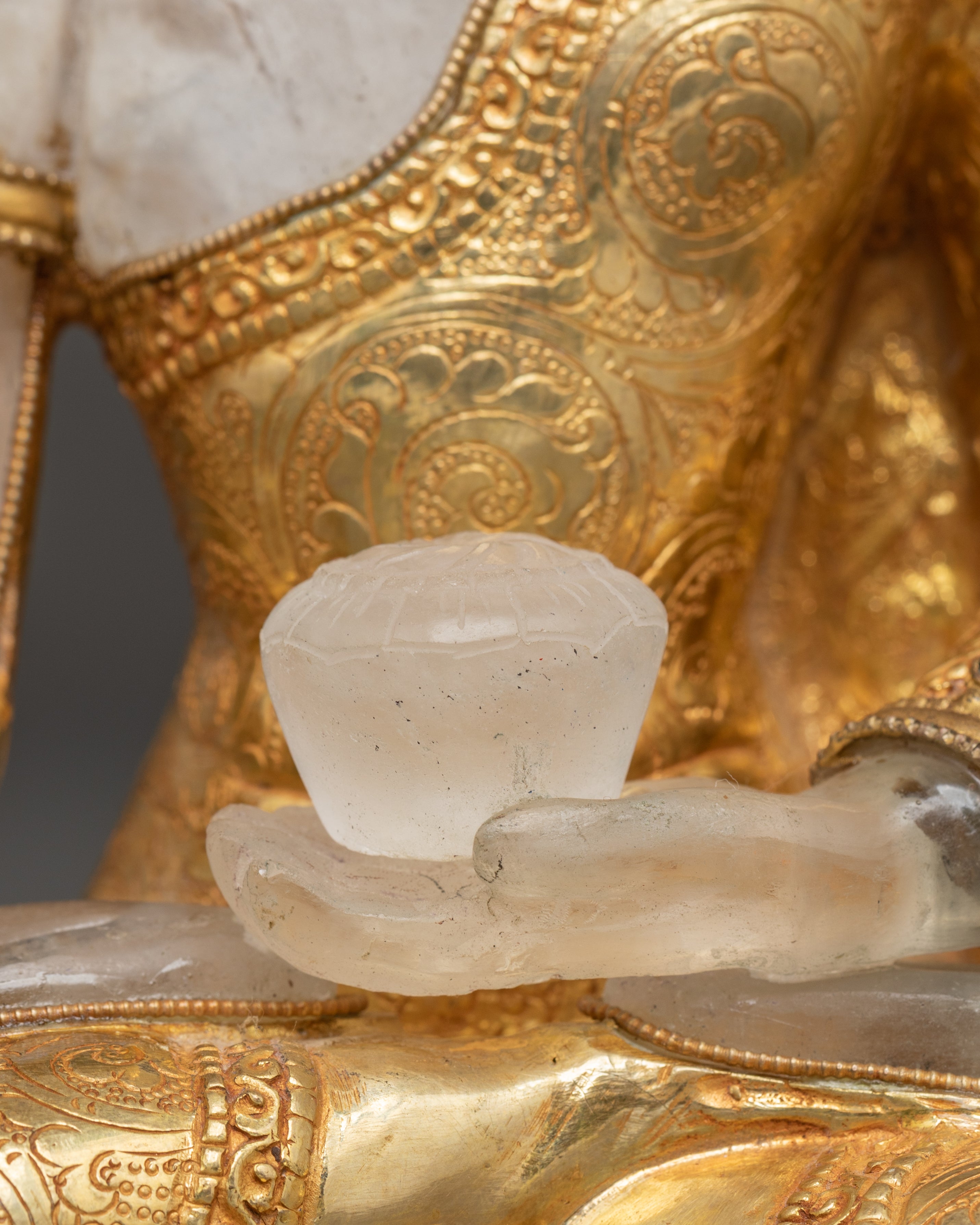Serene Healer Medicine Buddha Handmade Statue | Healing and Compassion Icon