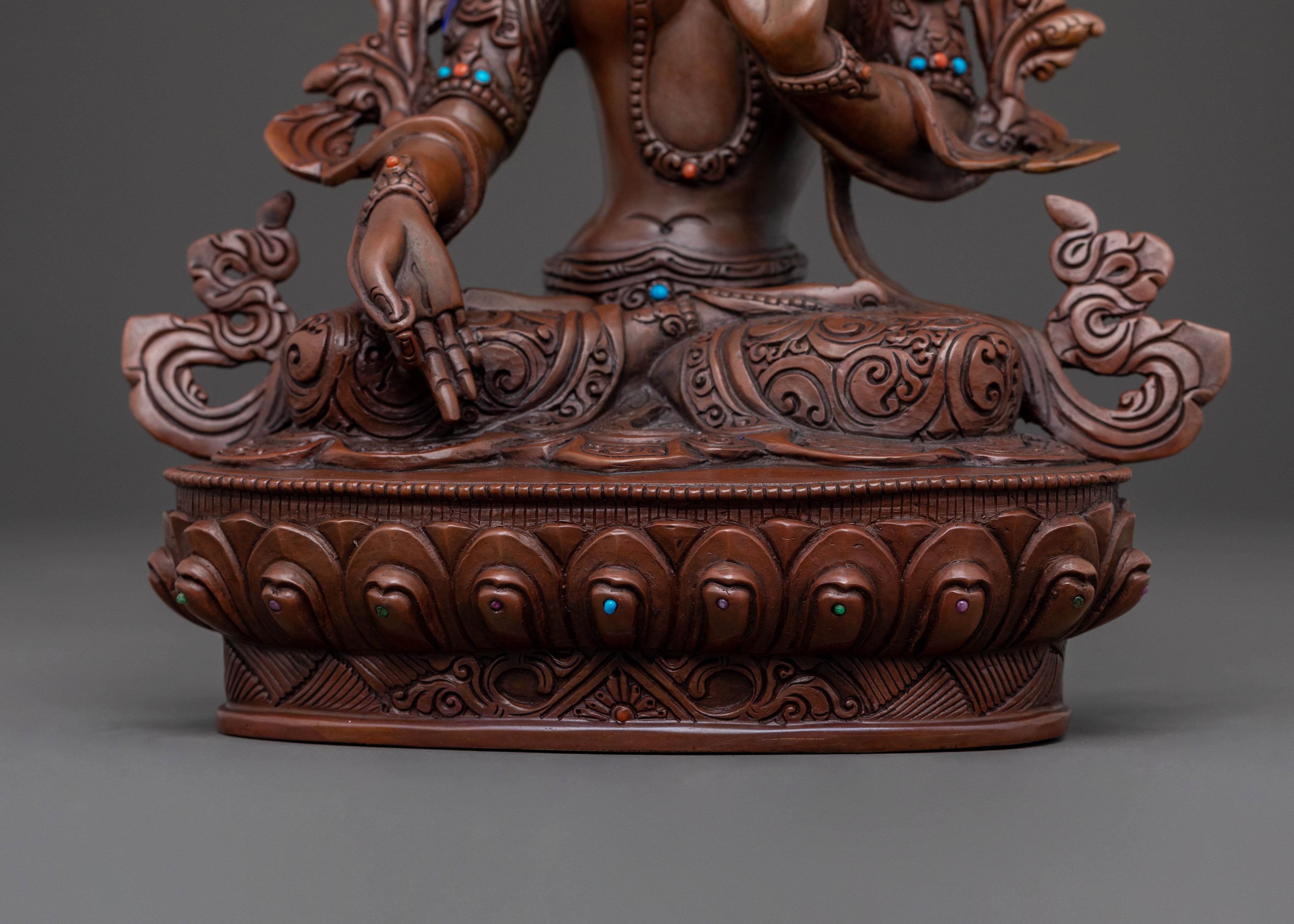 White Tara Sculpture | Compassionate Figure