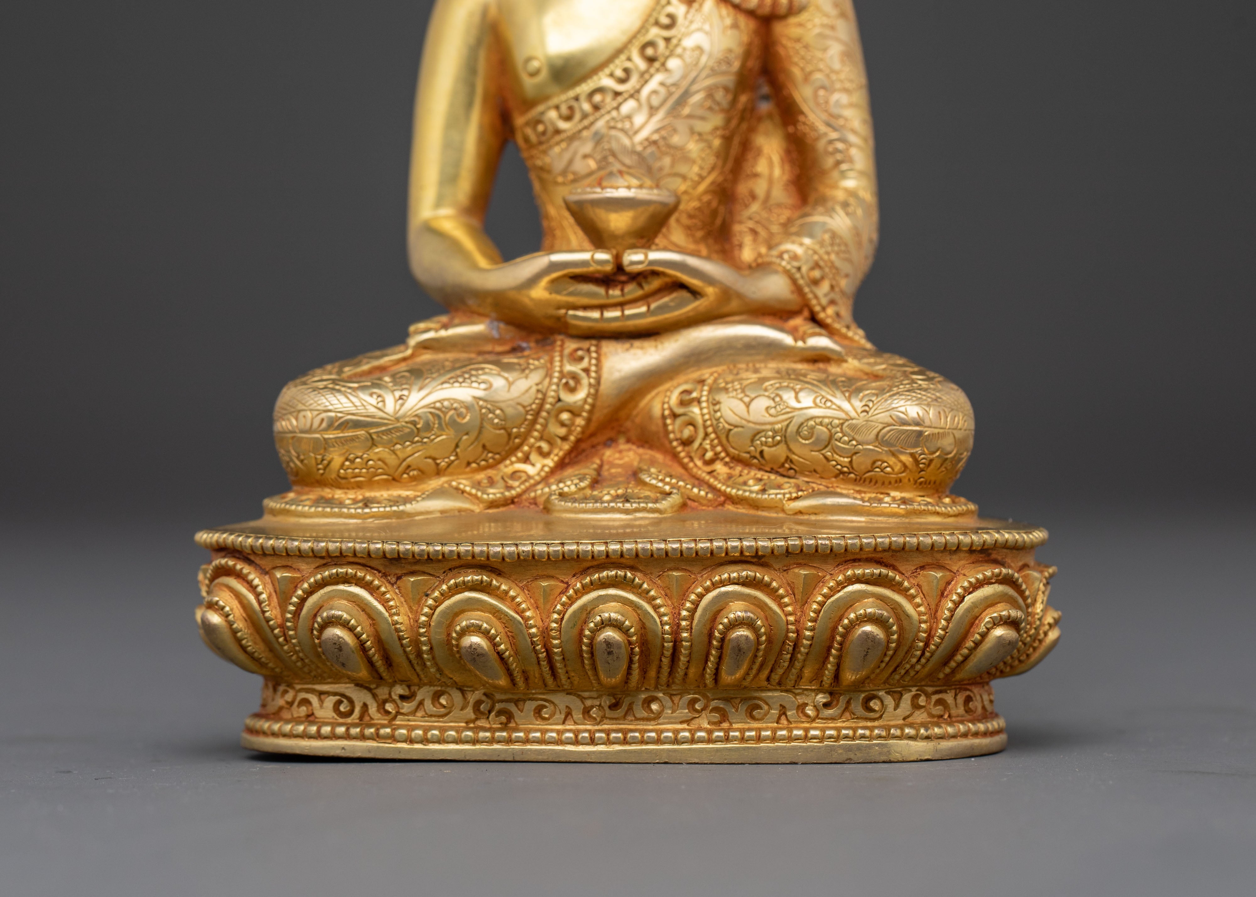 Handcrafted Amitabha Buddha Statue | Spiritual Decor