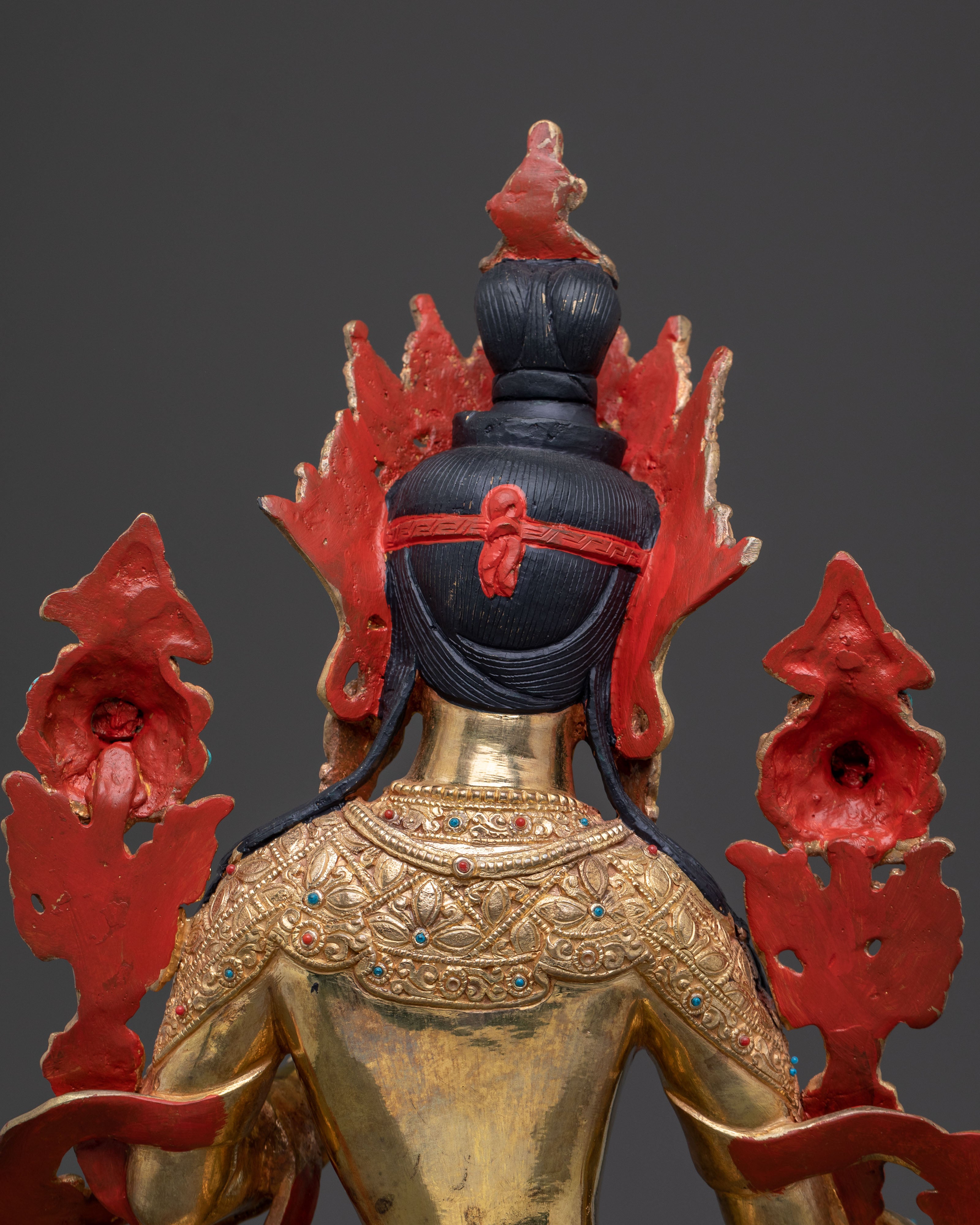 Mother  Green Tara Blessing Statue | Spiritual Guardian