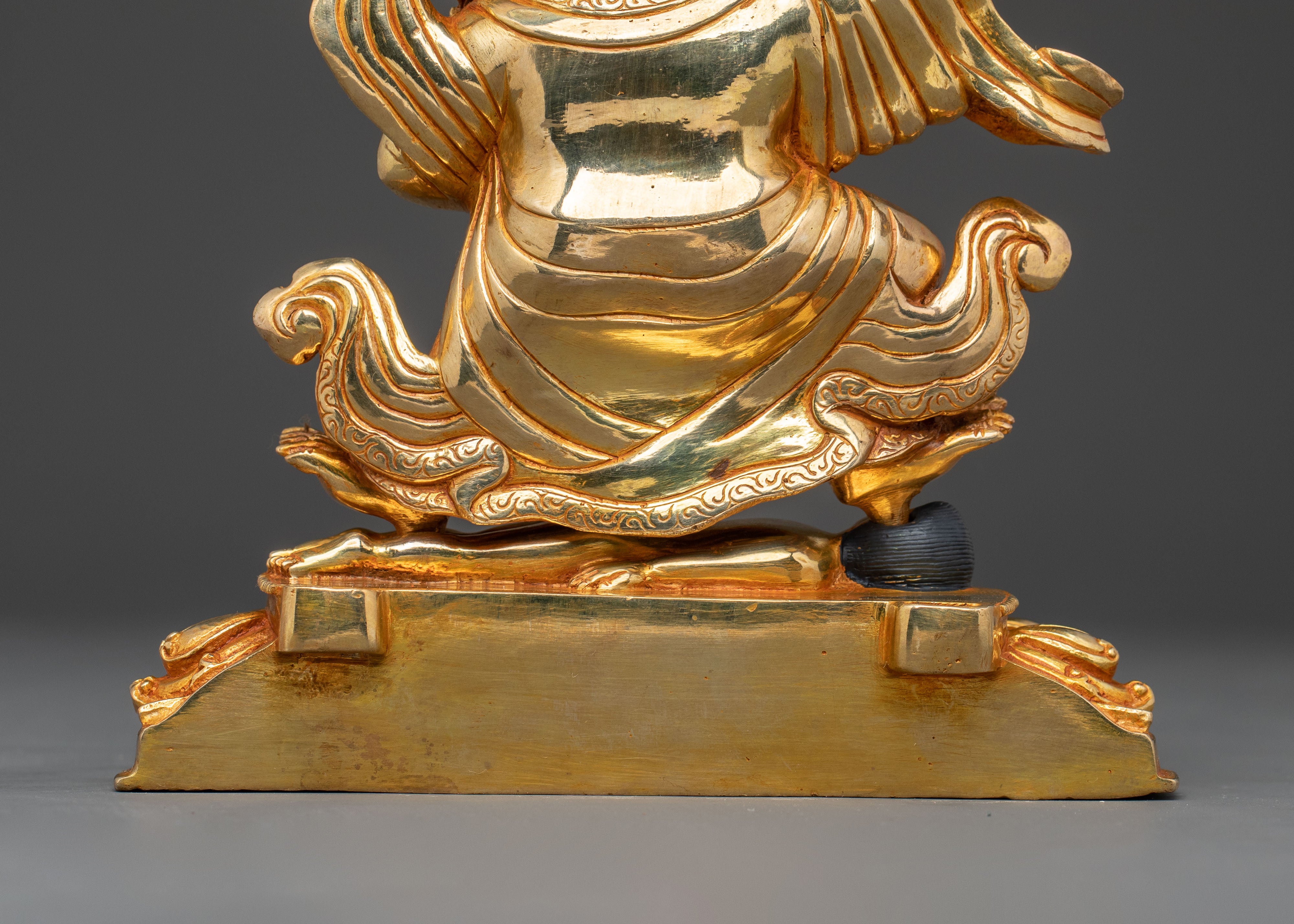 Mahakala Bernagchen Statue | Gilded Copper Art