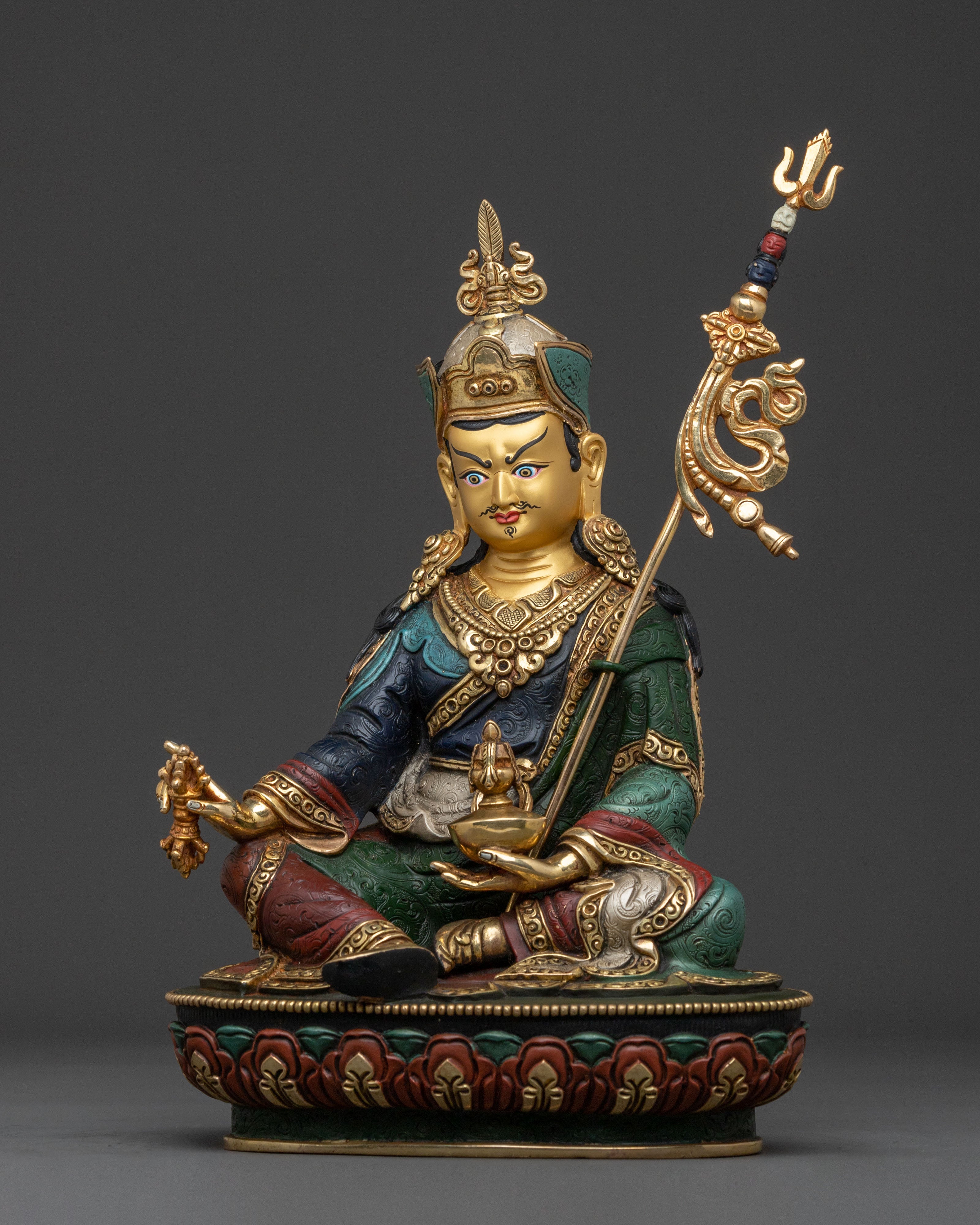 Guru Rinpoche Statue | Sacred Buddhist Figurine