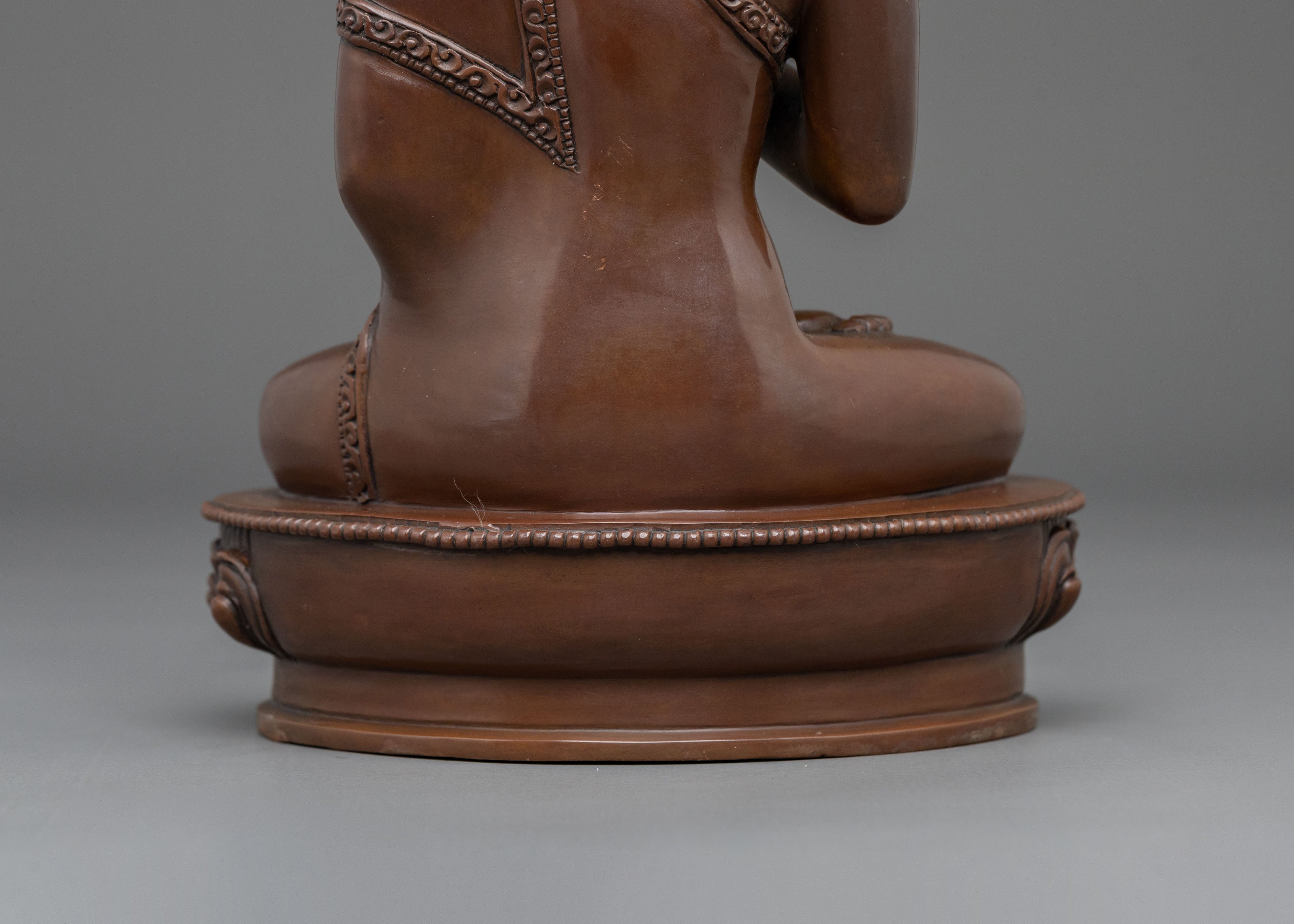 Vairocana Meditation Sculpture:  Tibetan Buddhist Sacred Sculpture