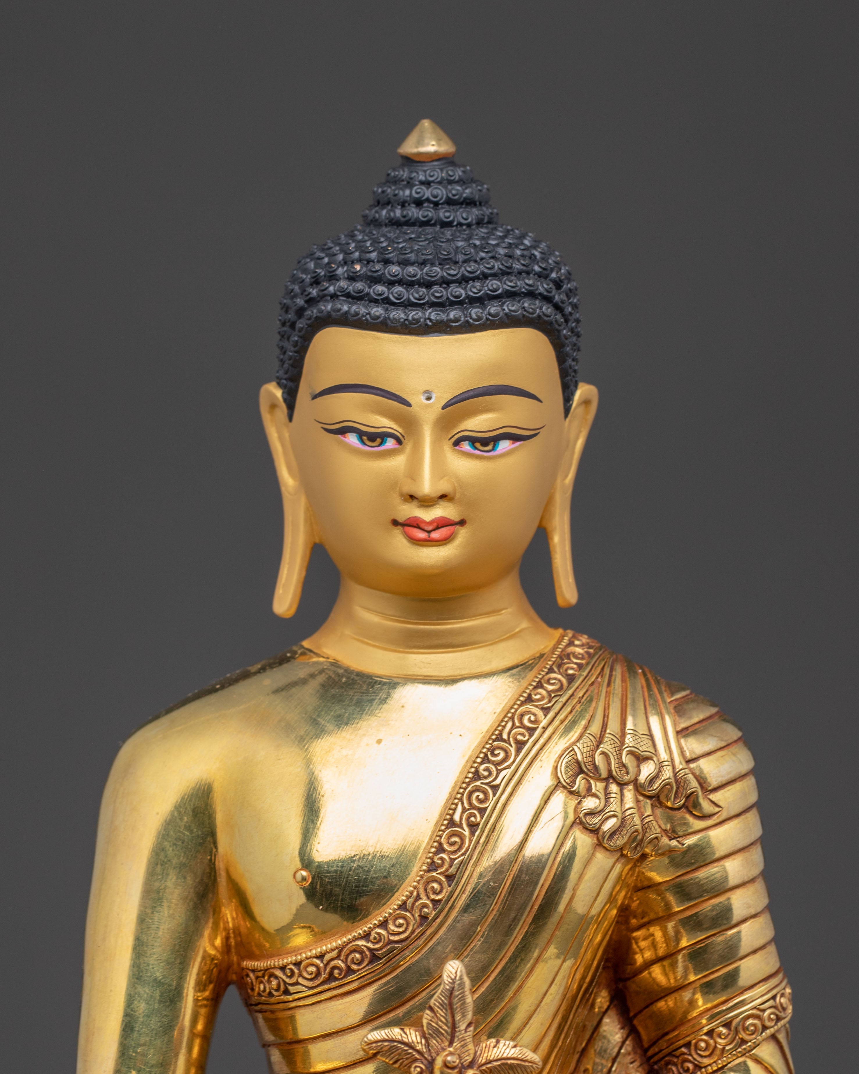 Radiant Three Buddha Statue Set | Shakyamuni, Amitabha, & Medicine Buddha