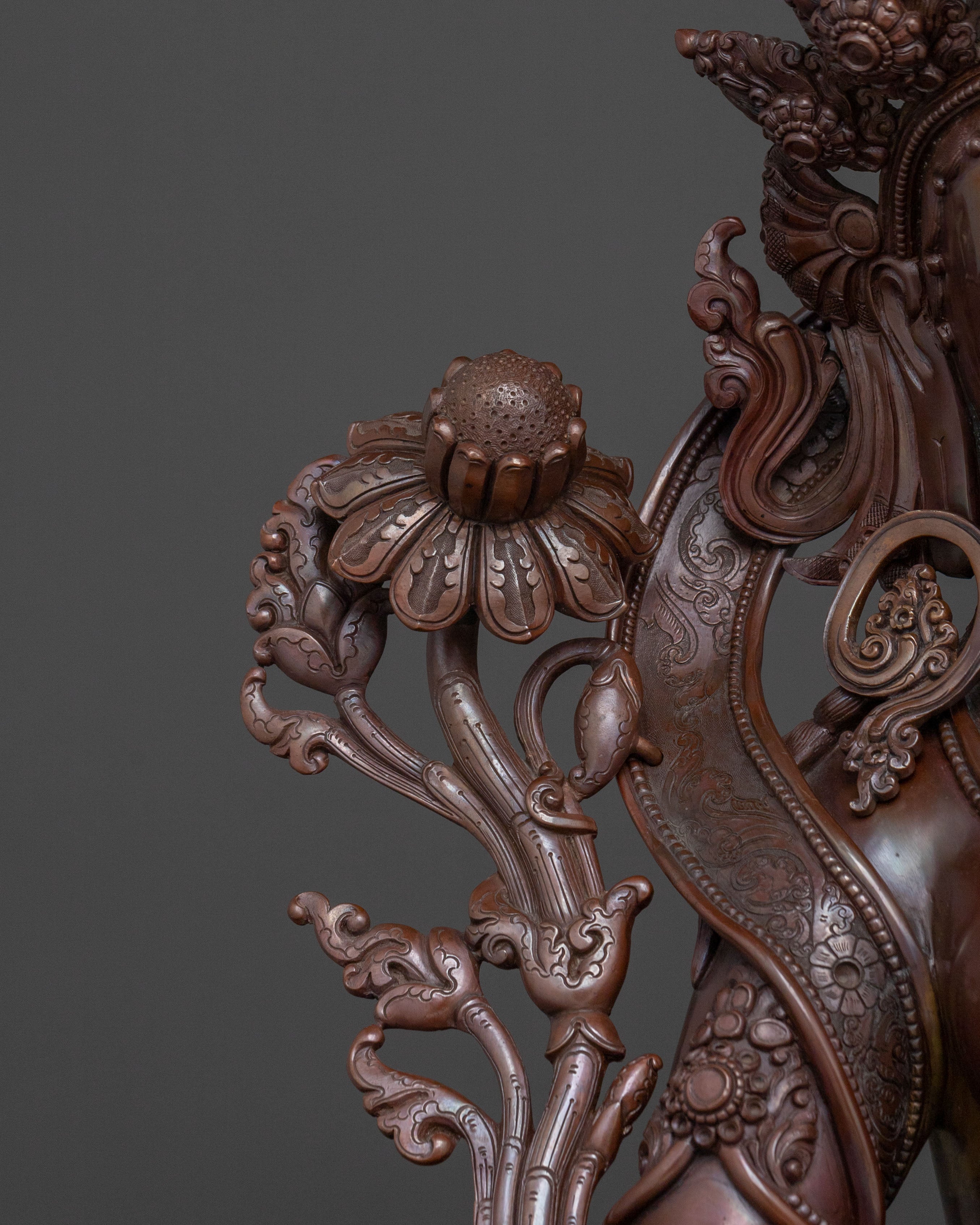 Divine Green Tara Figurine | Tibetan Buddhist Goddess