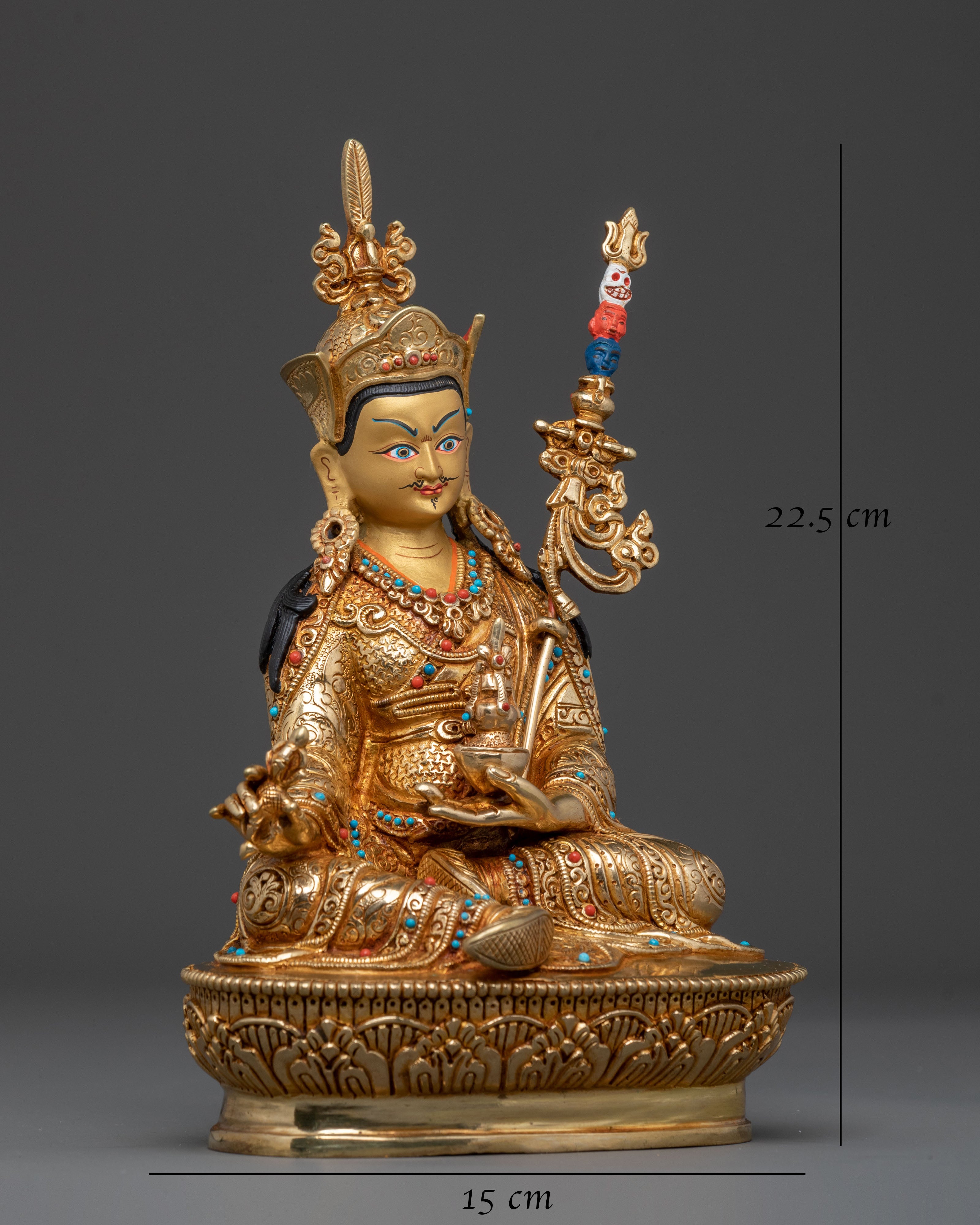 Guru Rinpoche Statue | Tibetan Buddhist Teacher
