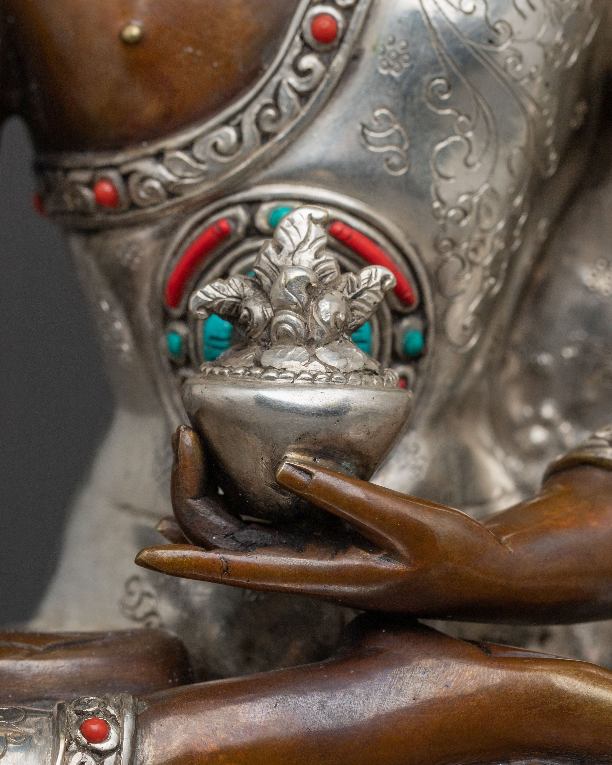 Medicine Buddha Healing Statue | Meditational Decor