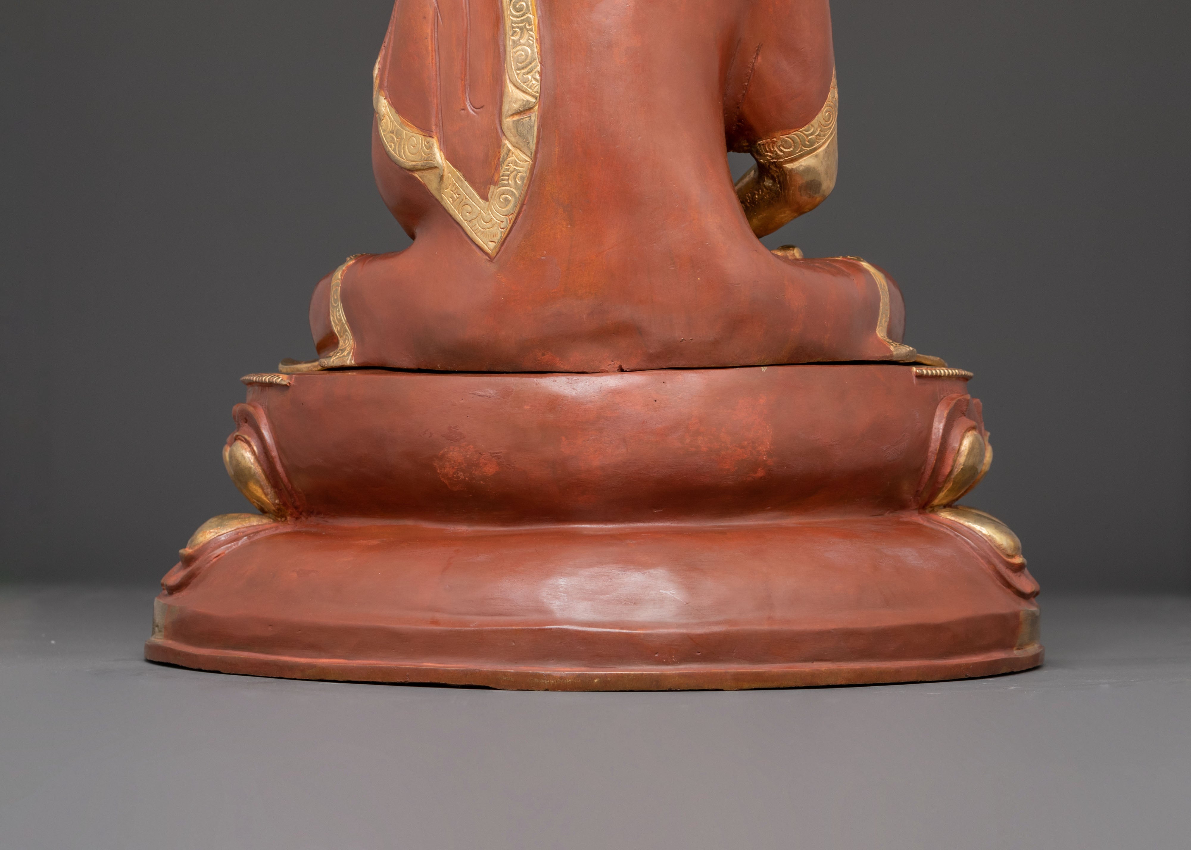 Amitabha Buddha Oxidized Copper Body Statue | Western Pure Land Deity