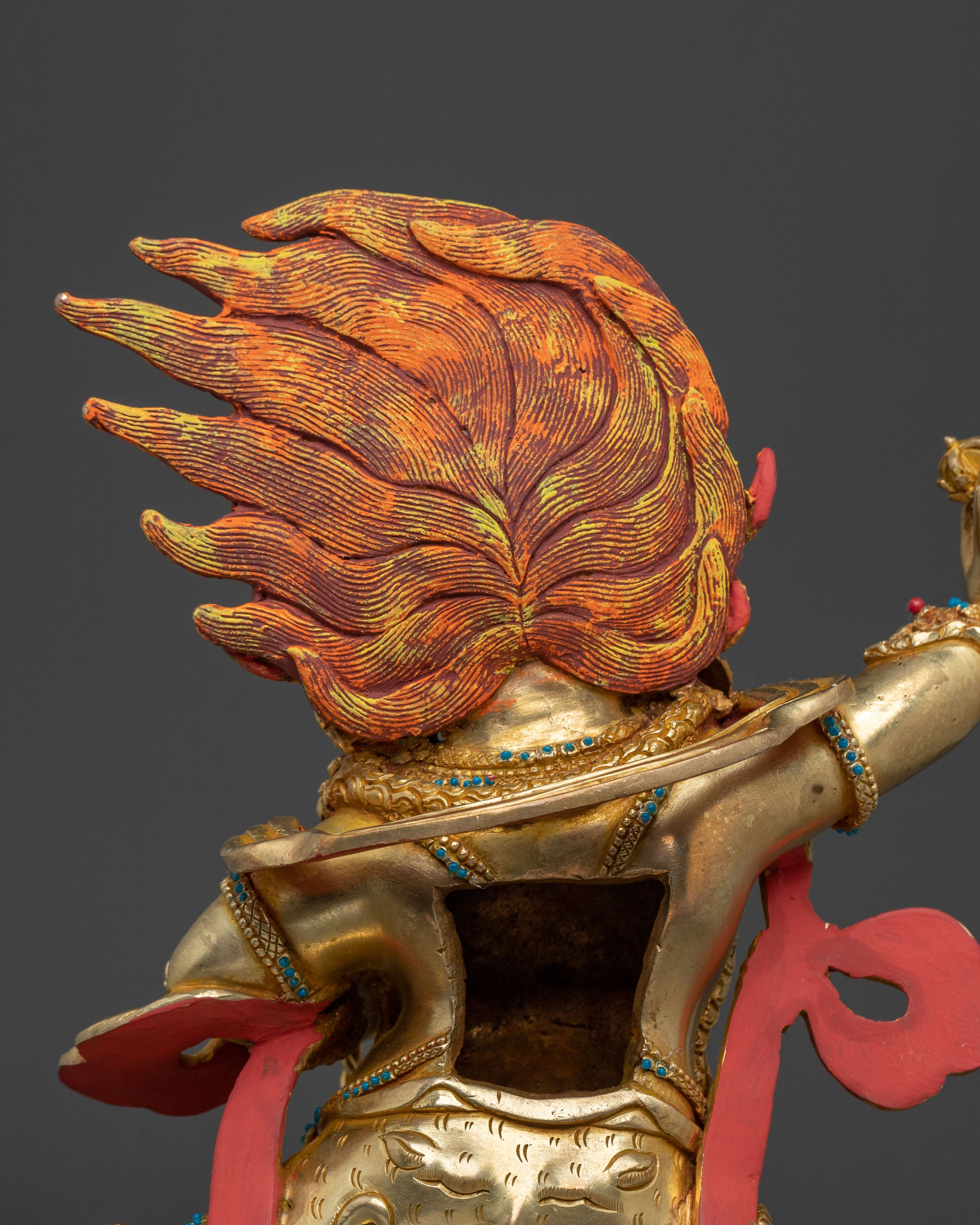 Vajrapani Hand Carved Statue | Guardian of Spiritual Power