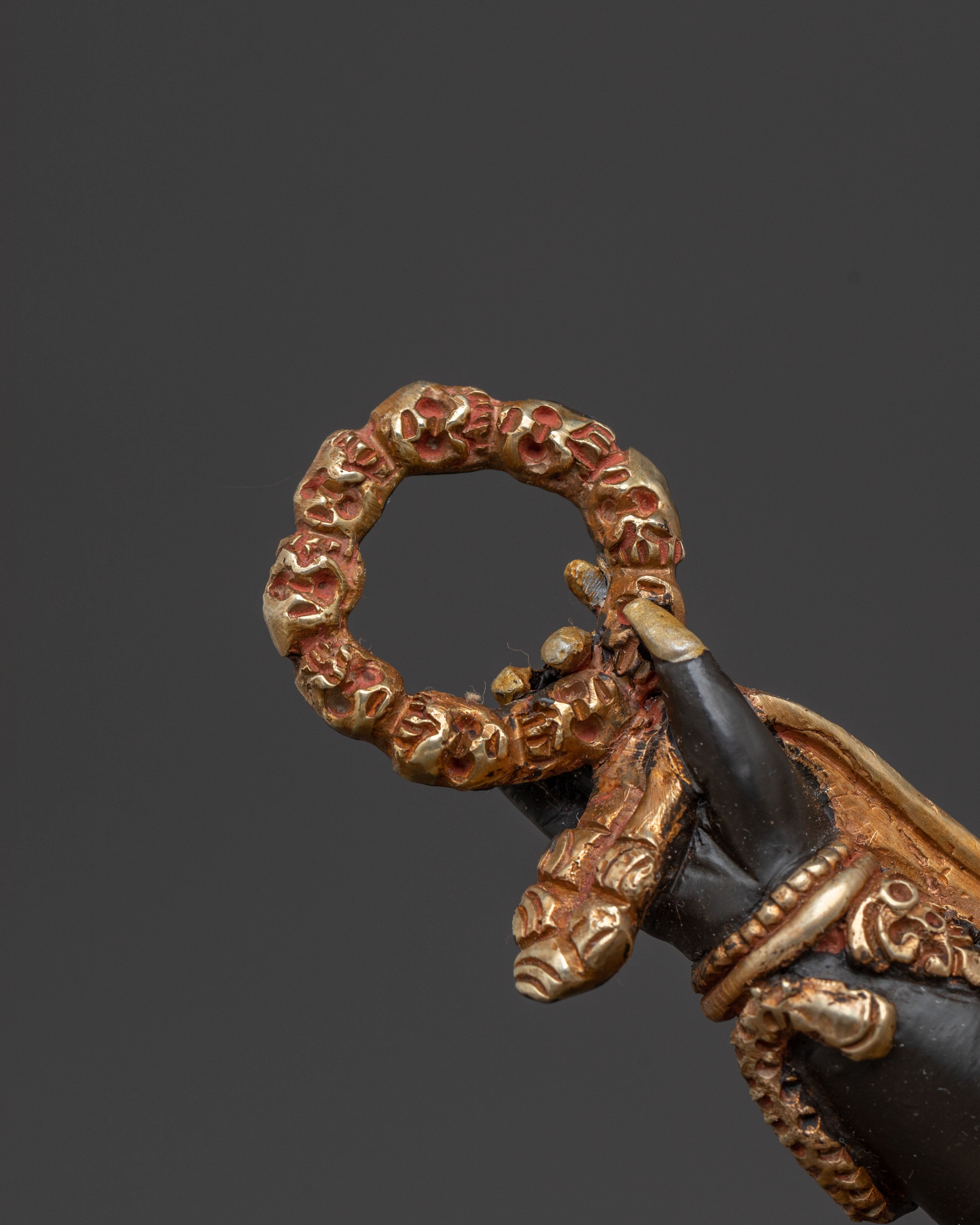 Six Armed Mahakala Wrathful Deity Statue | Divine Icon