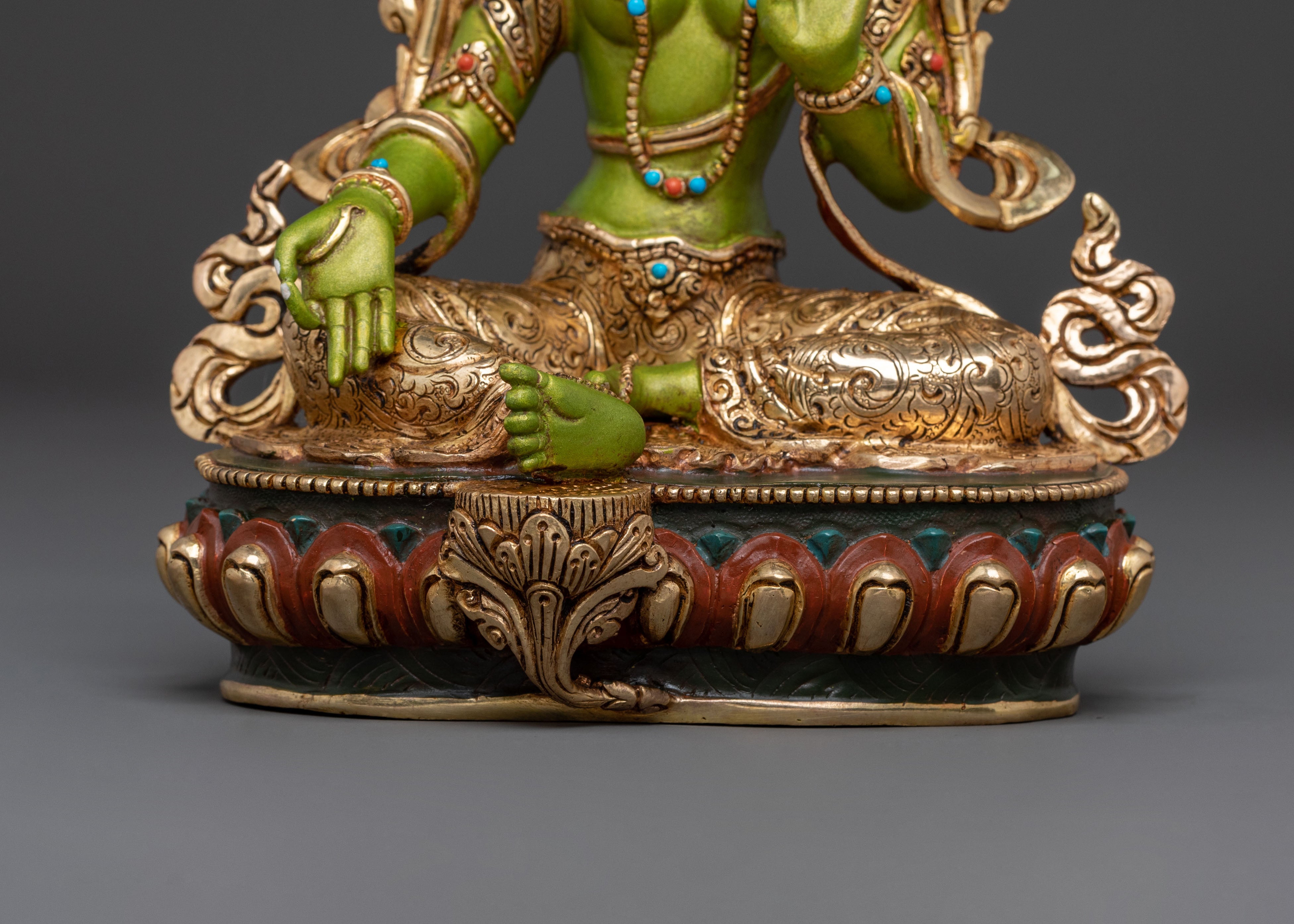 Green Tara Divine Statue | Compassion Figure