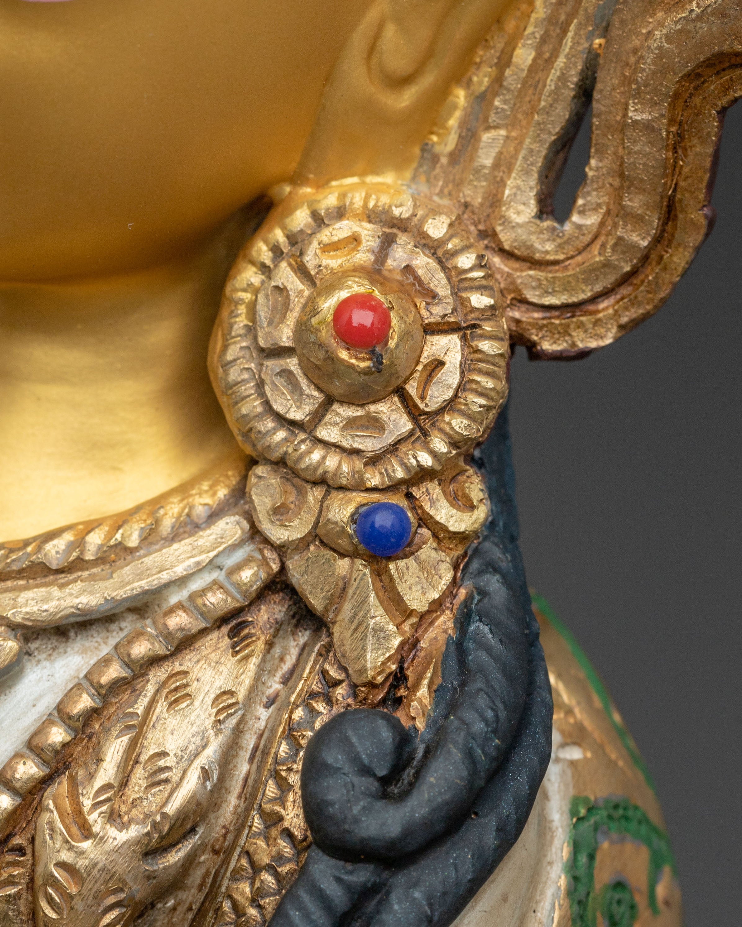 Compassionate Chenrezig 24K Gold Coated Figurine