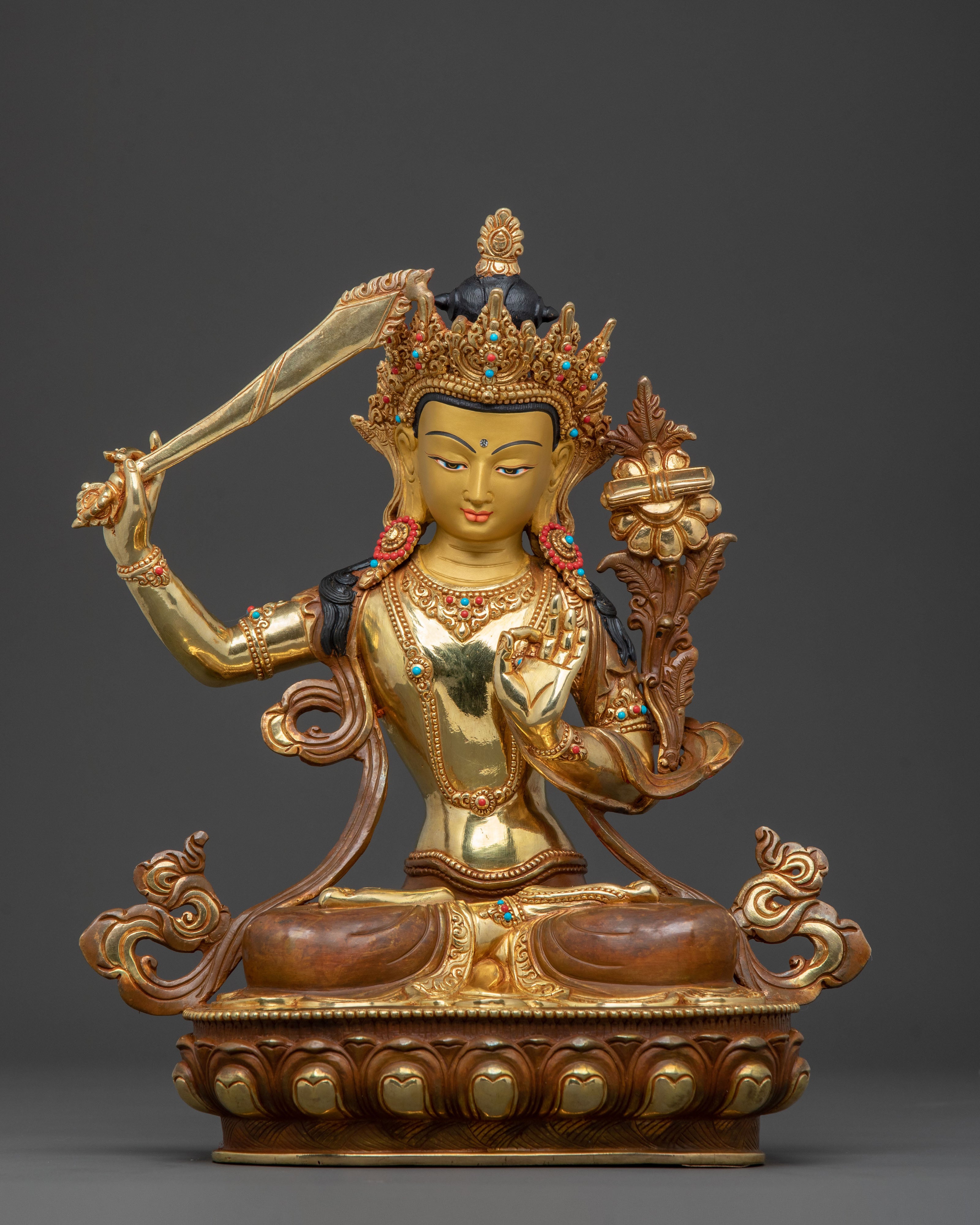 Manjushri Statue | Bodhisattva of Wisdom and Insight