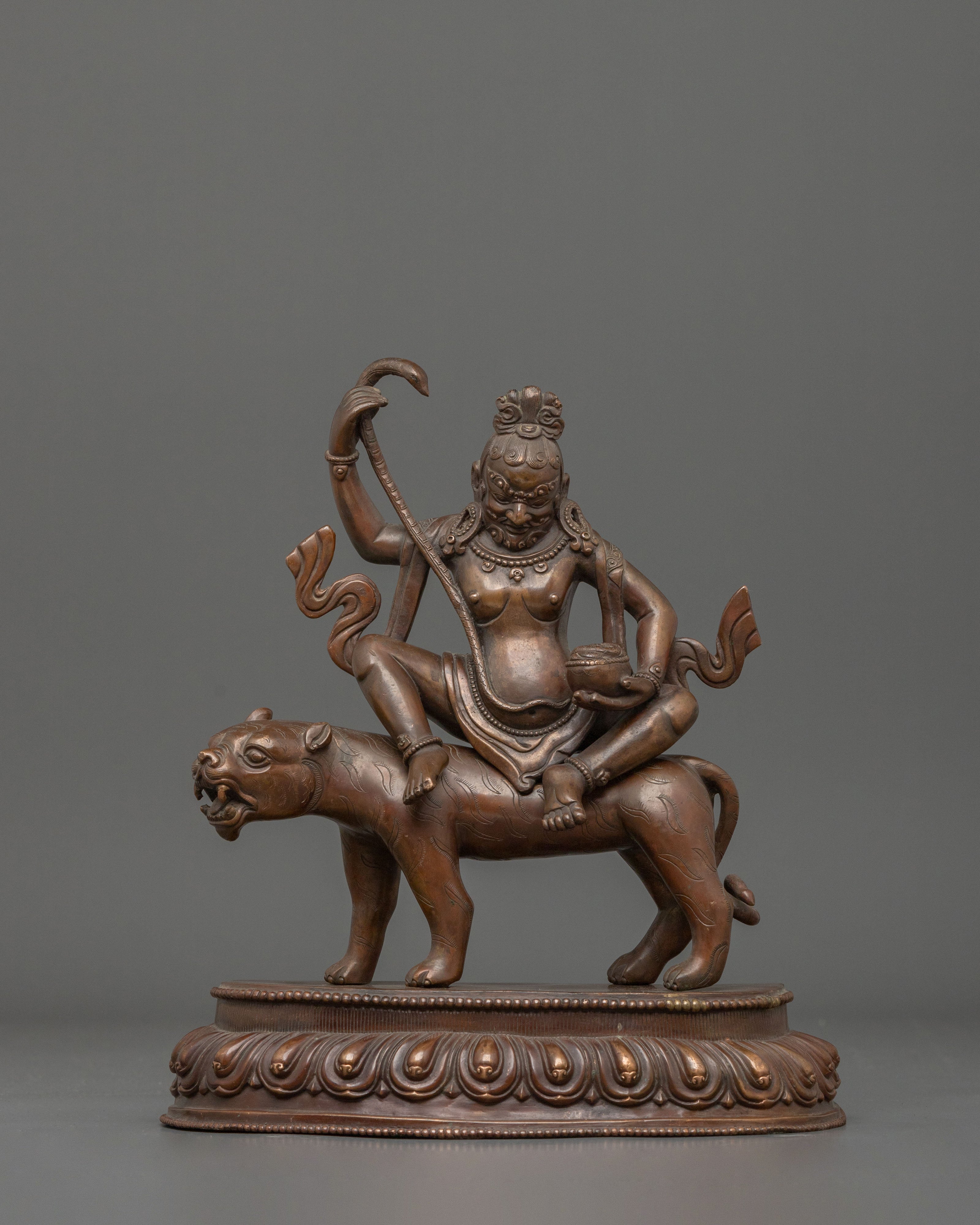Dombi Heruka Statue: Handmade Himalayan Altar Decor