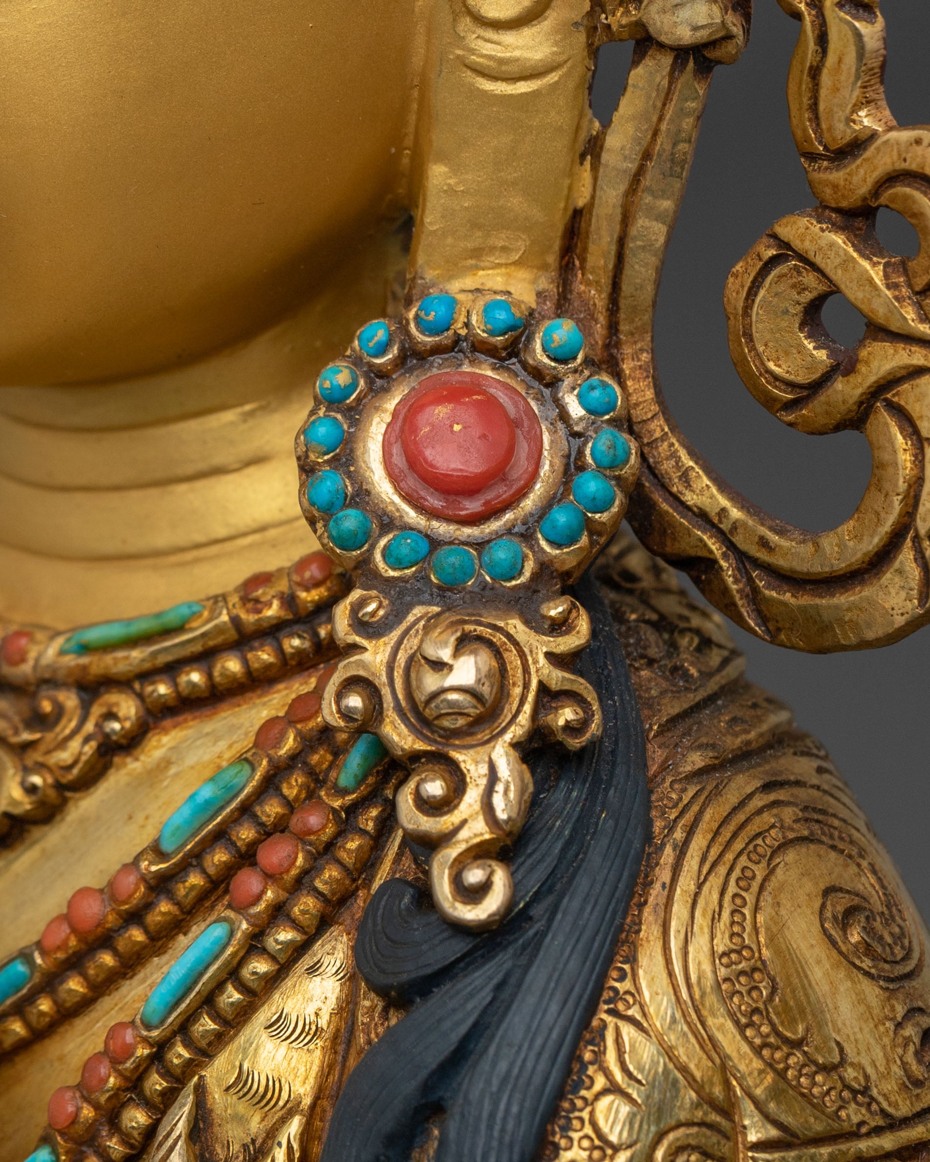 Tibetan Chenrezig Sacred Statue | Divine Figurine