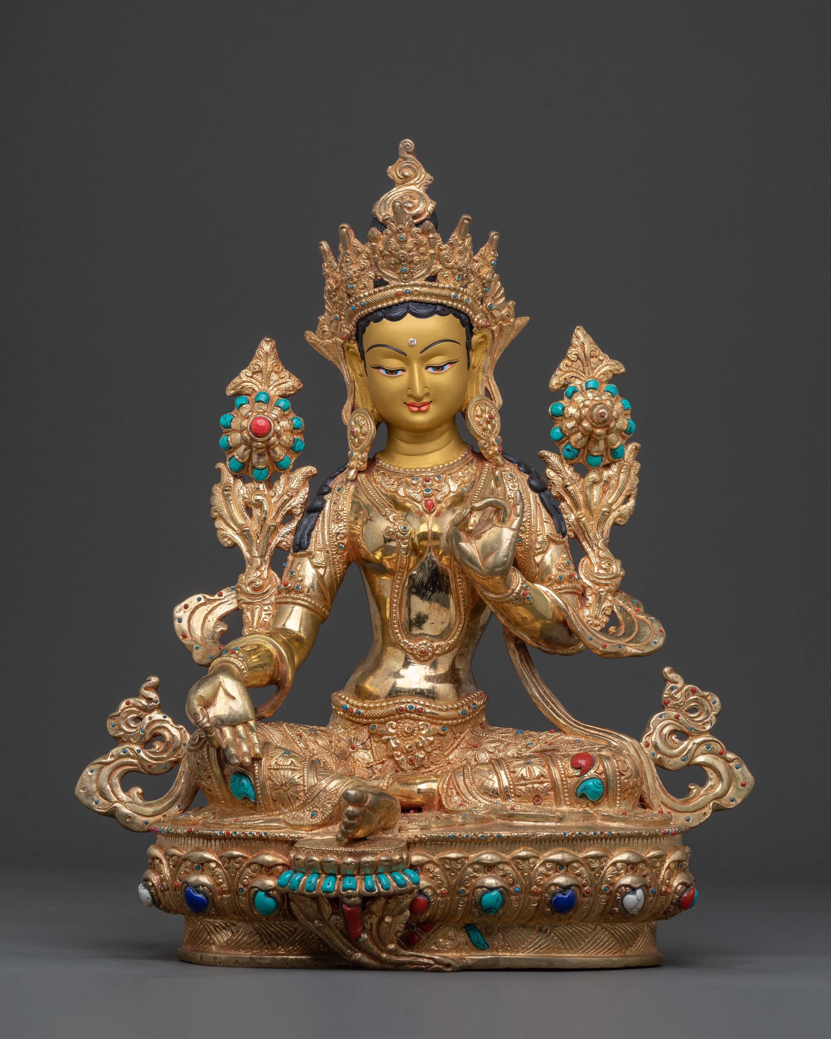 Green Tara Statue 