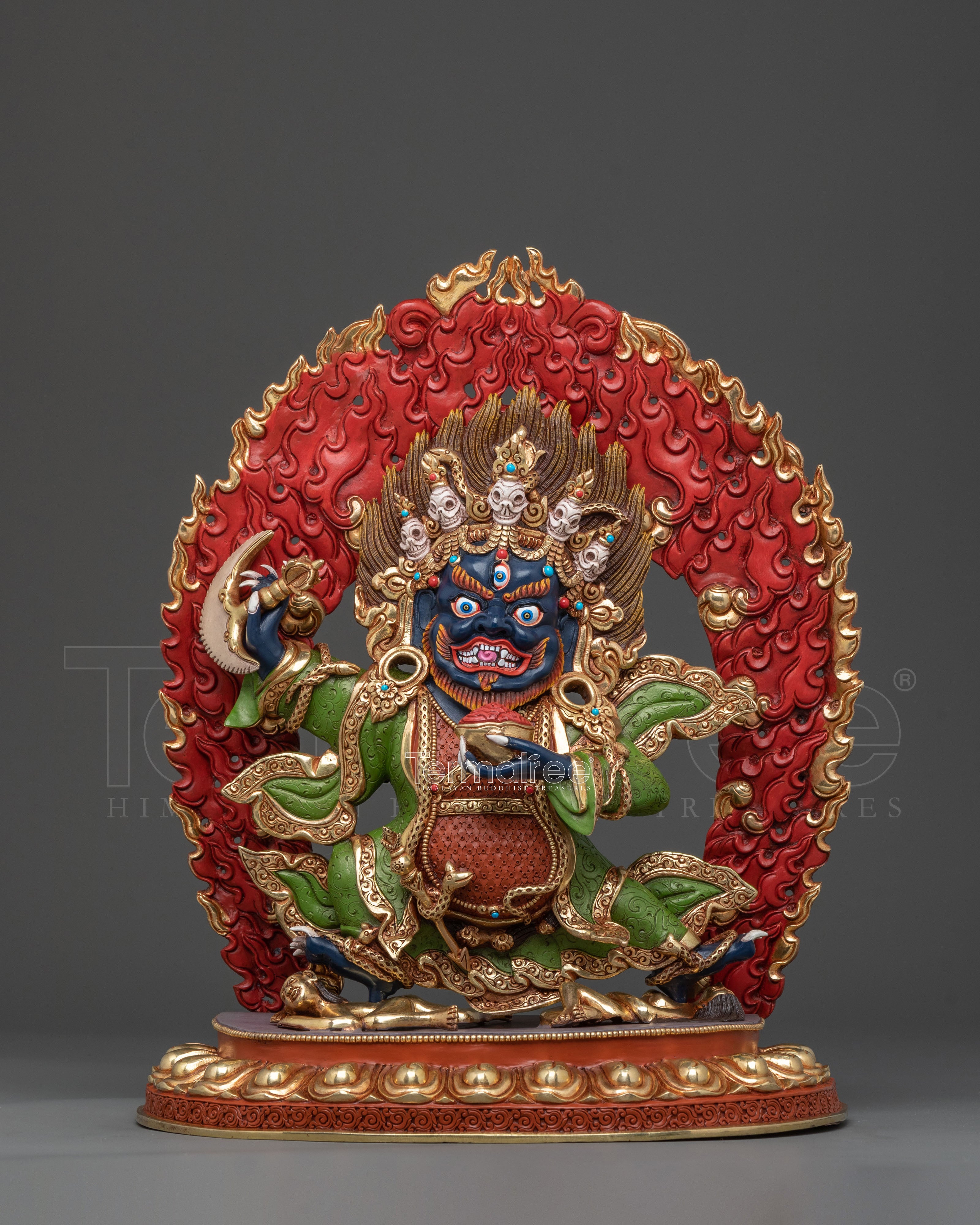Mahakala Bernakchen Statue