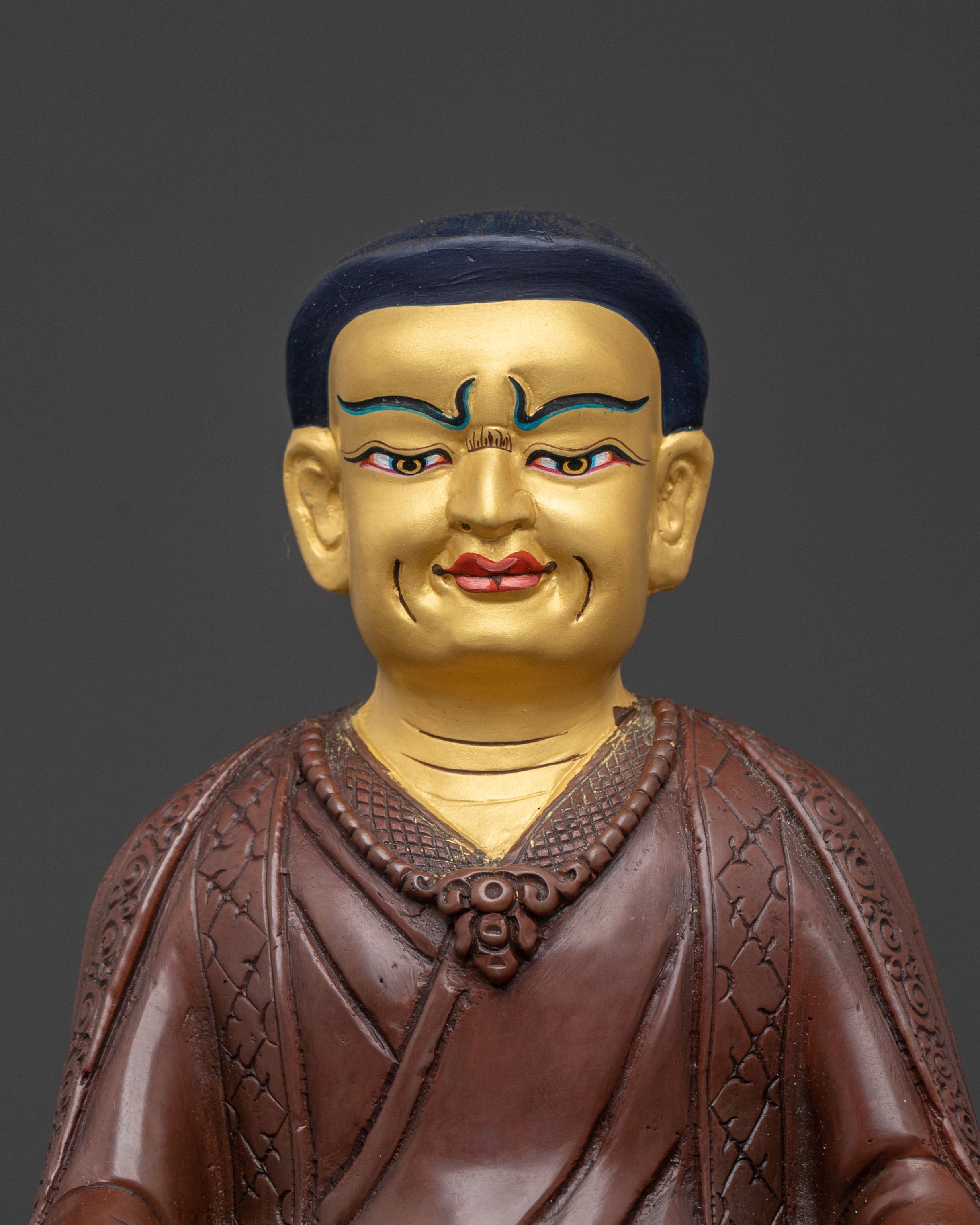 Kagyu Masters Statue Set | Sacred Tibetan Lineage Sculpture Collection