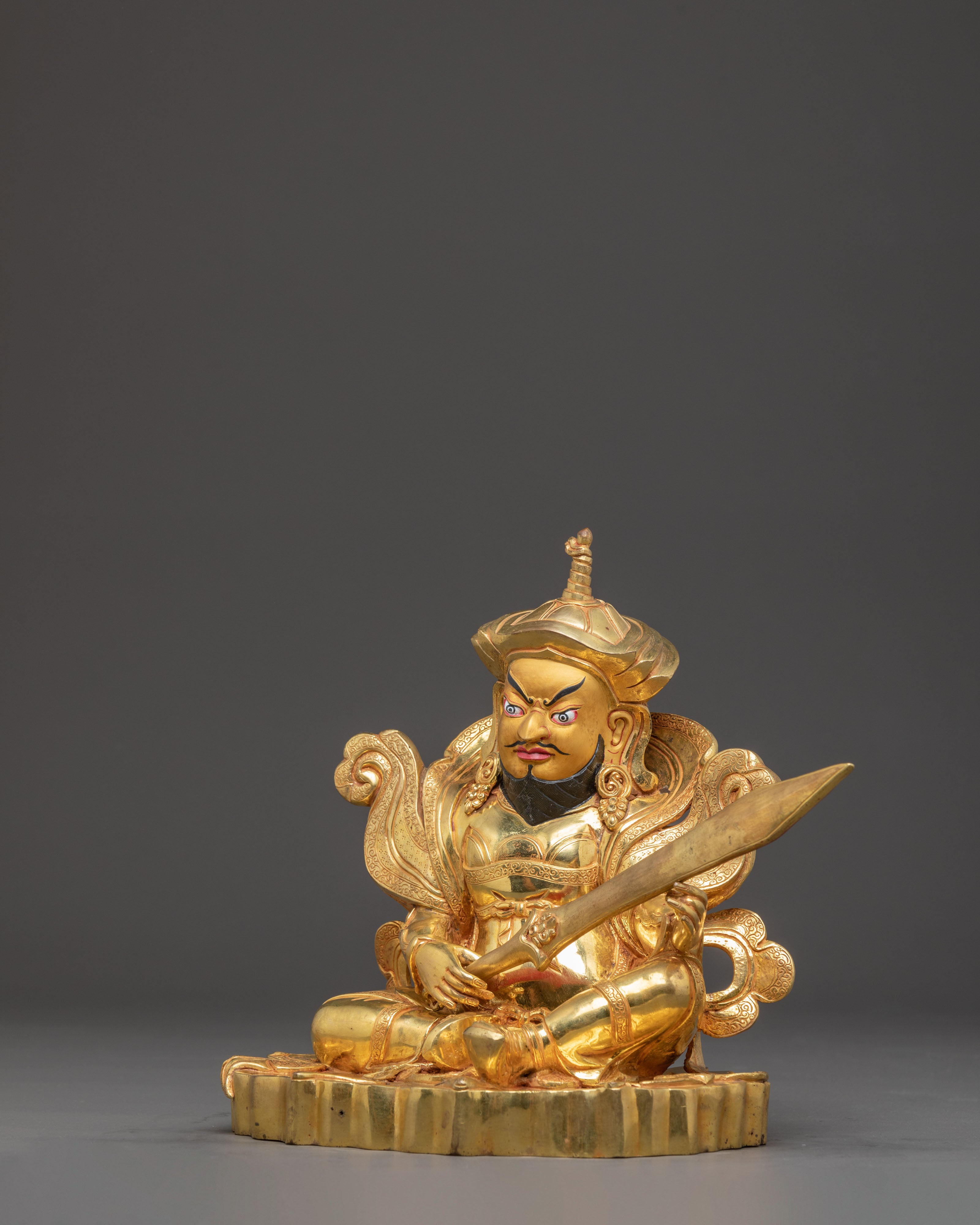 Vaishravana Tibetan Sculpture | Guardian of the North