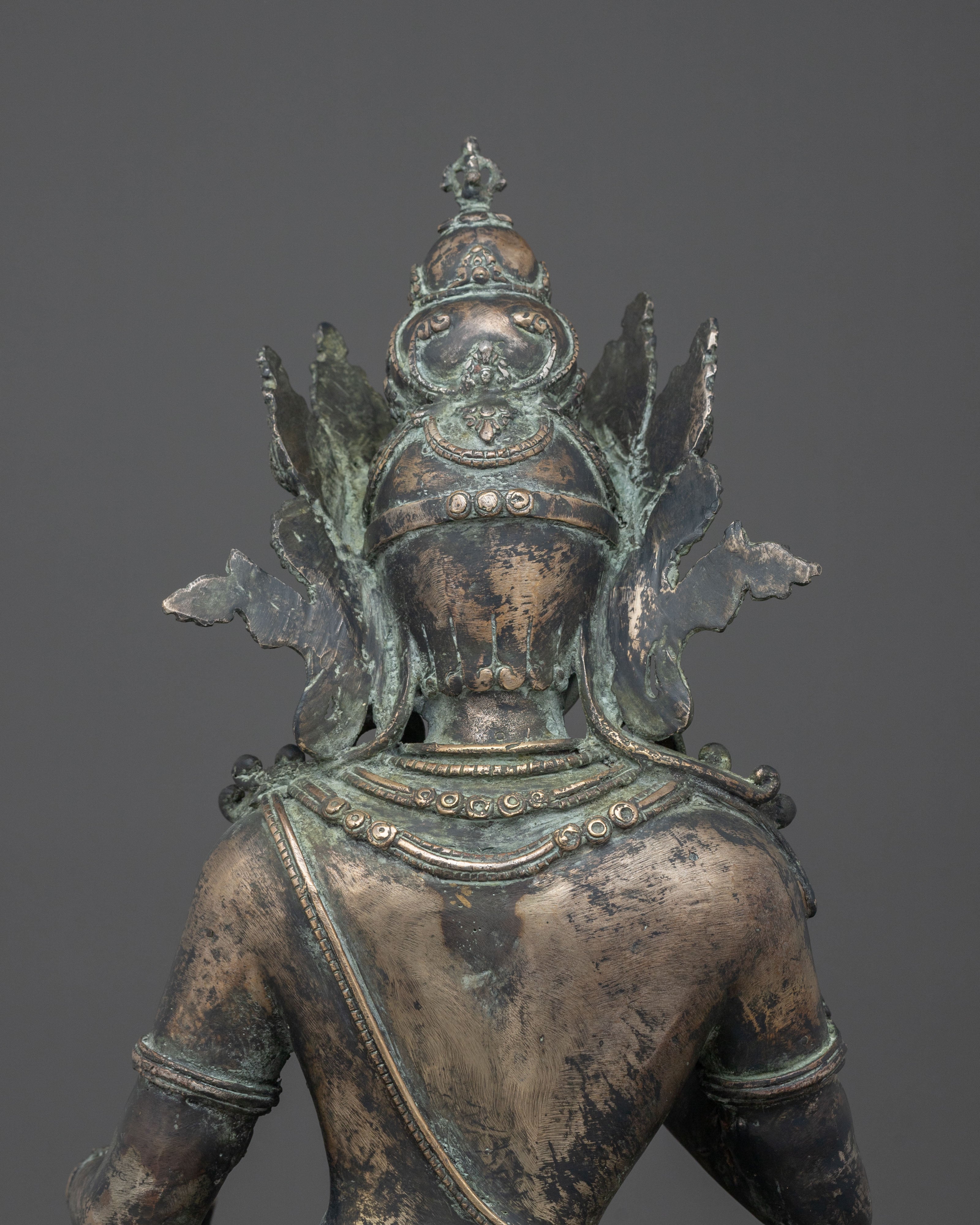 Hand-Carved Vajrasattva Sacred Sculpture | Home Decor
