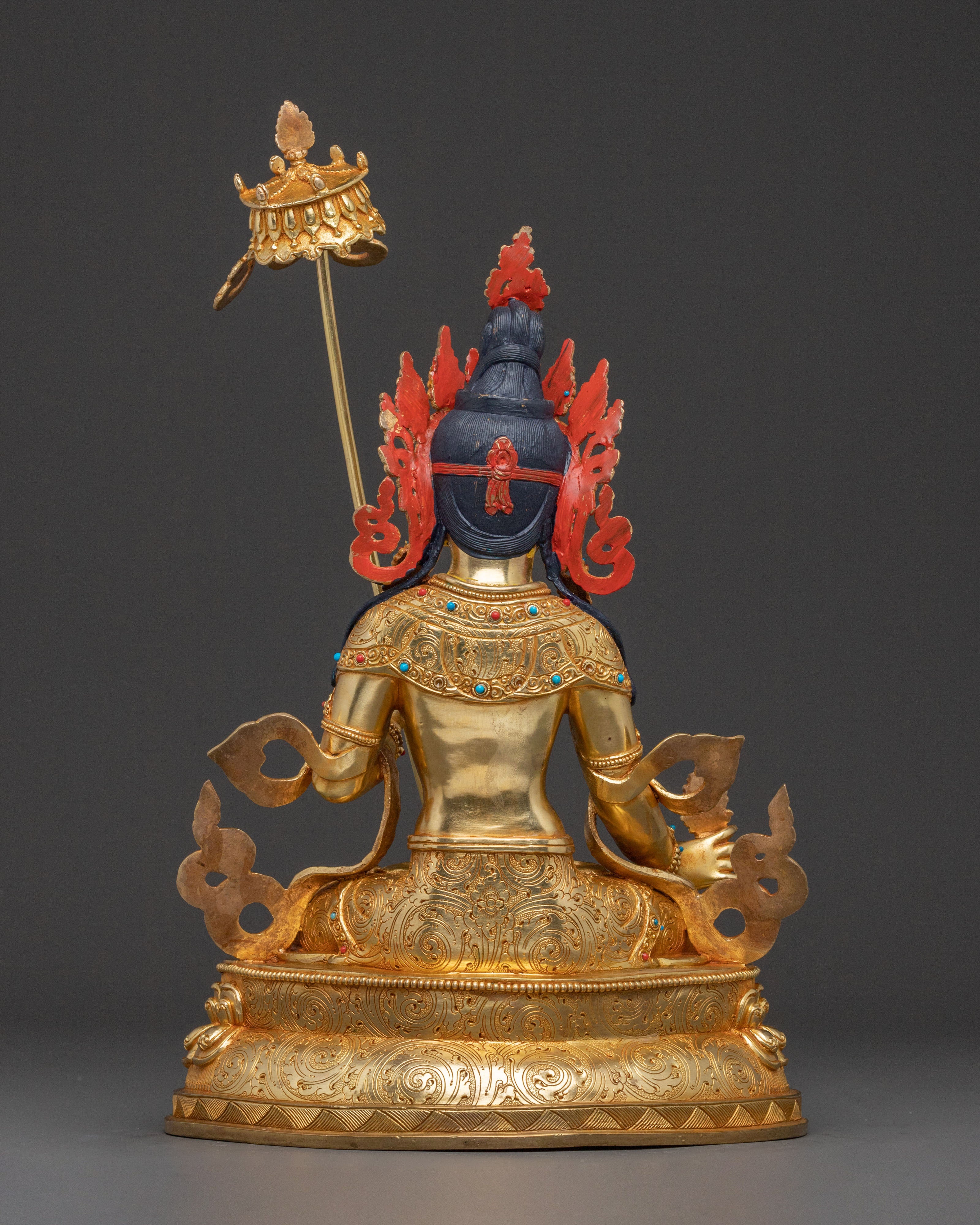 Dukar 24K Gold Gilded Statue | Protection Deity