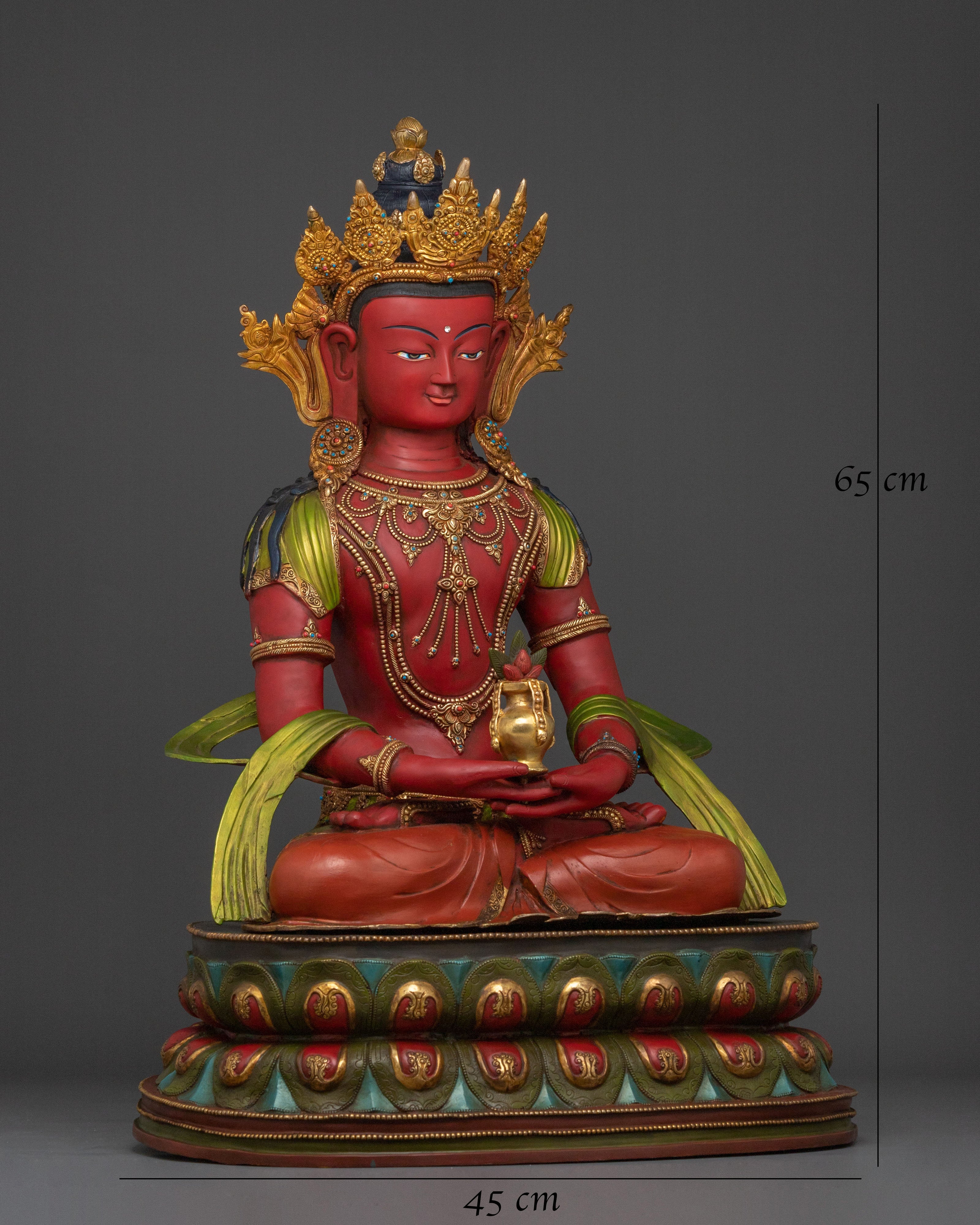 Tibetan Amitayus Buddha Statue | Pure Land Buddha