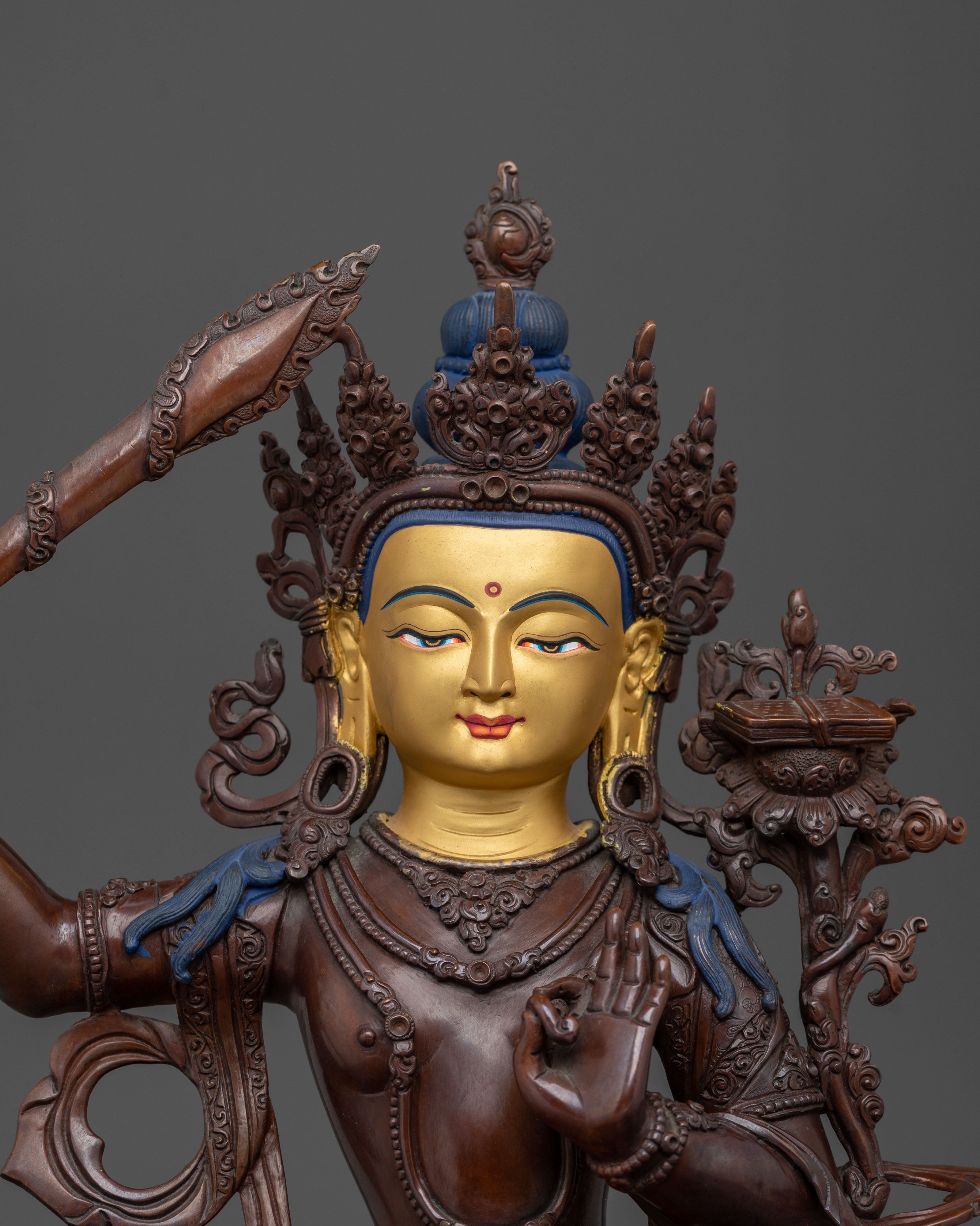 Manjushri Sculpture Bodhisattva of Wisdom | Bodhisattva of Wisdom