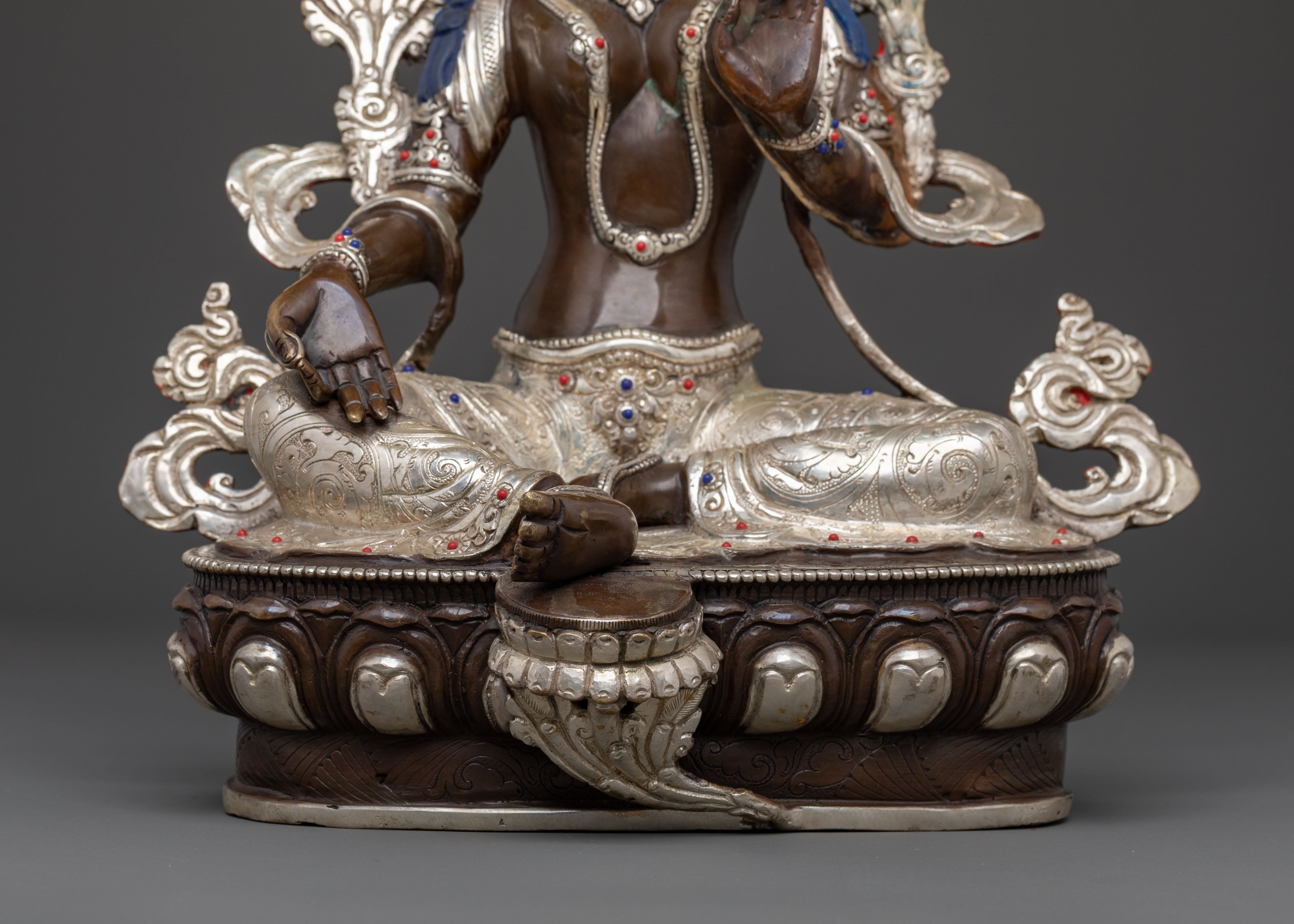 Compassionate Green Tara Statue: Goddess of Compassion