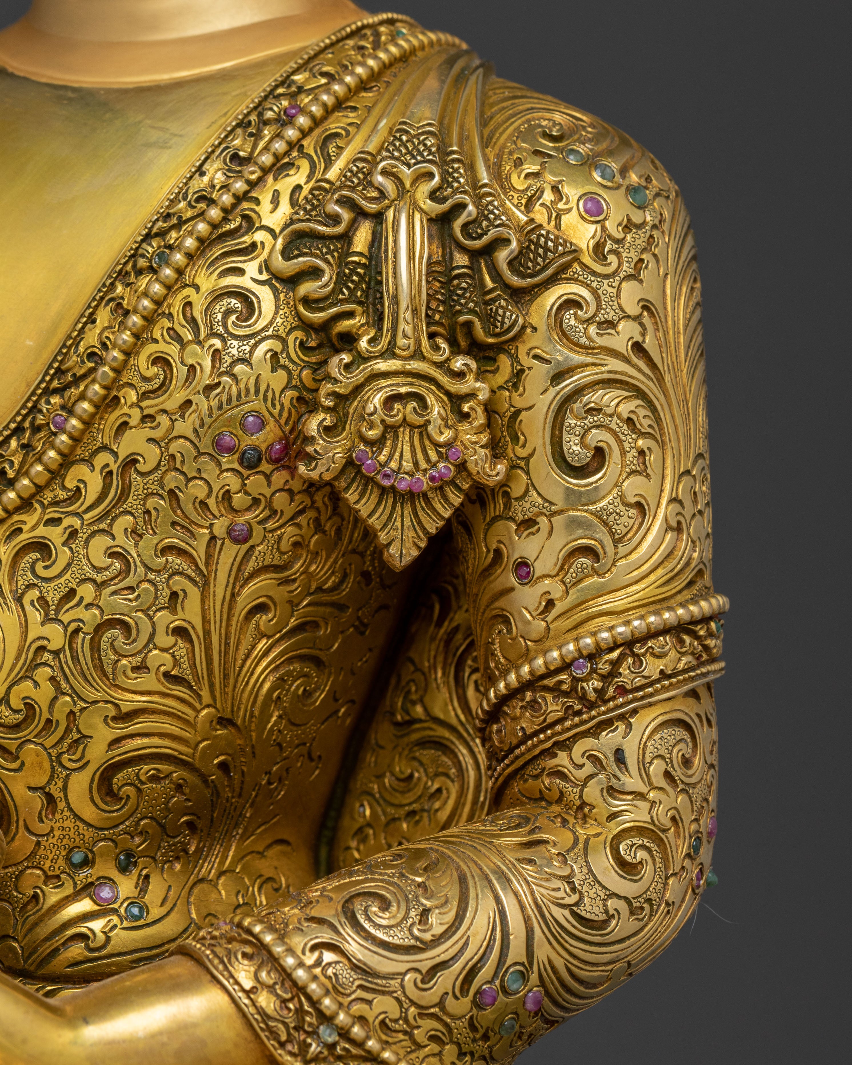 Handcrafted Shakyamuni Buddha Enlightenment Statue