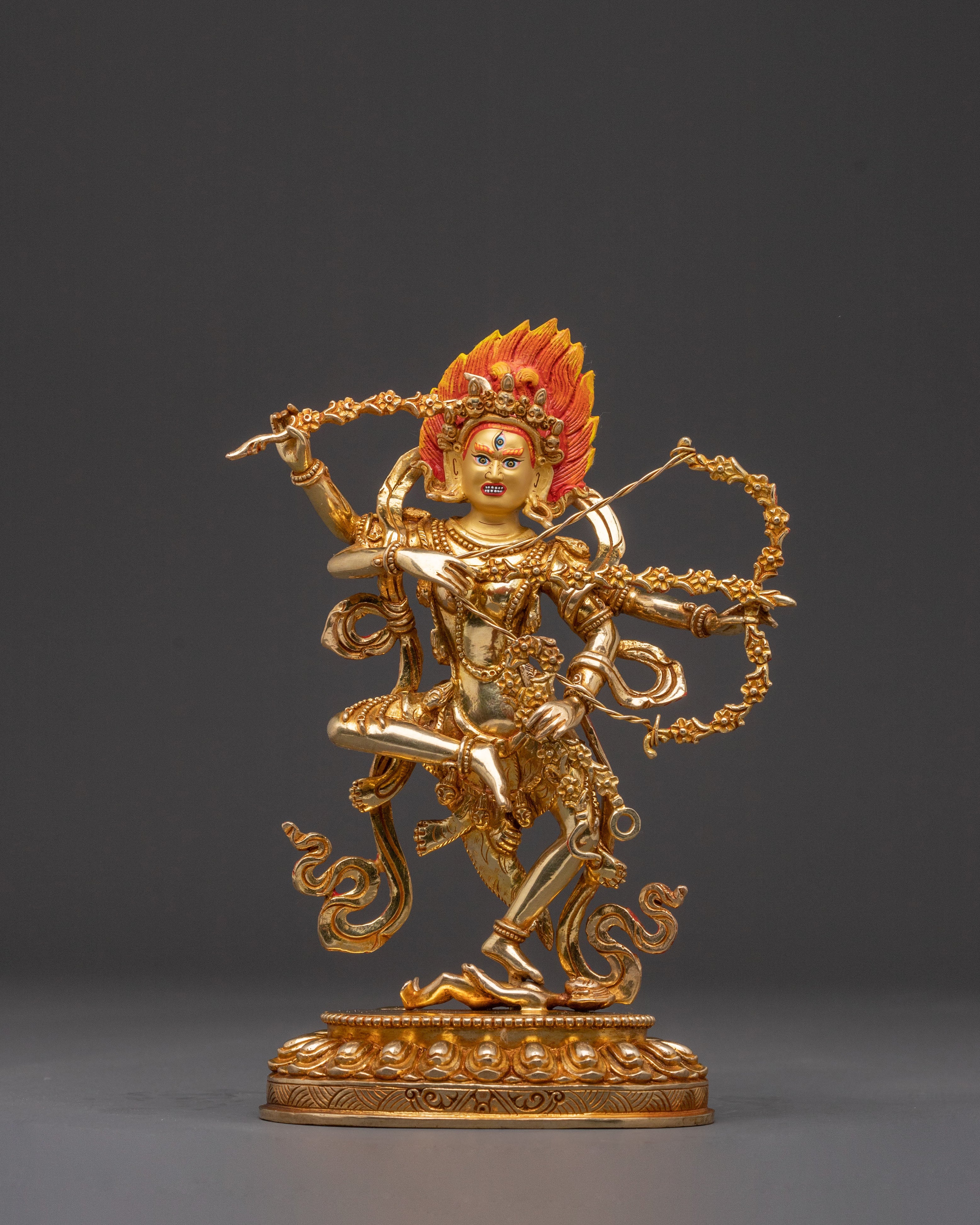 Kurukulla Red Dakini Statue | Meditation Sculpture