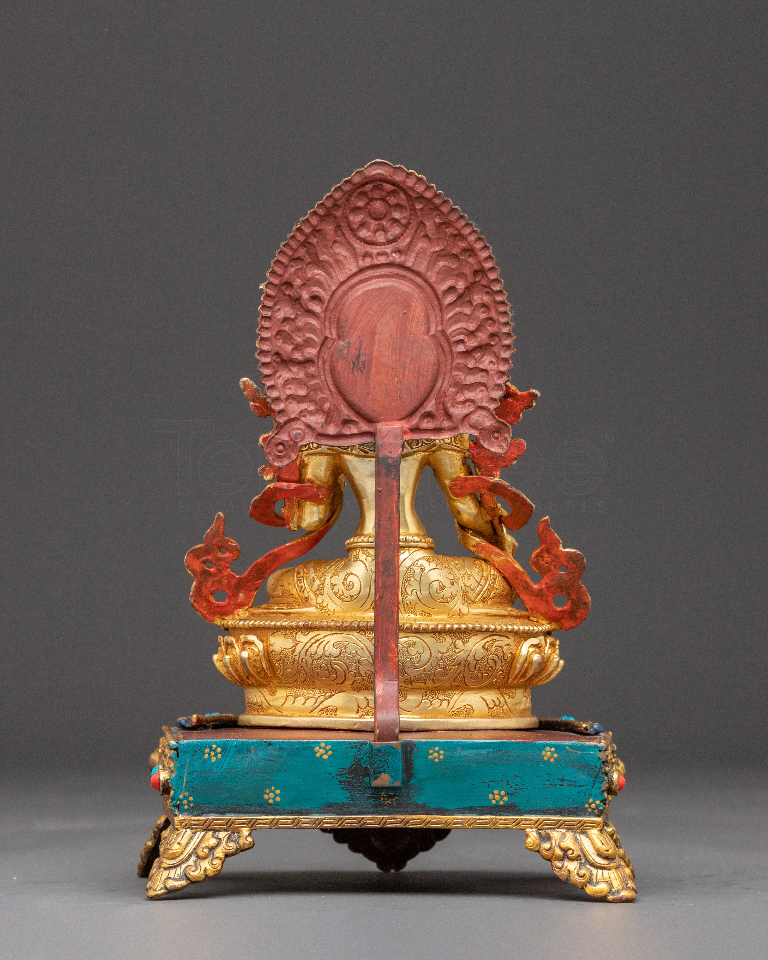 Shyama Tara Statue on Throne | The Goddess of Swift Compassion