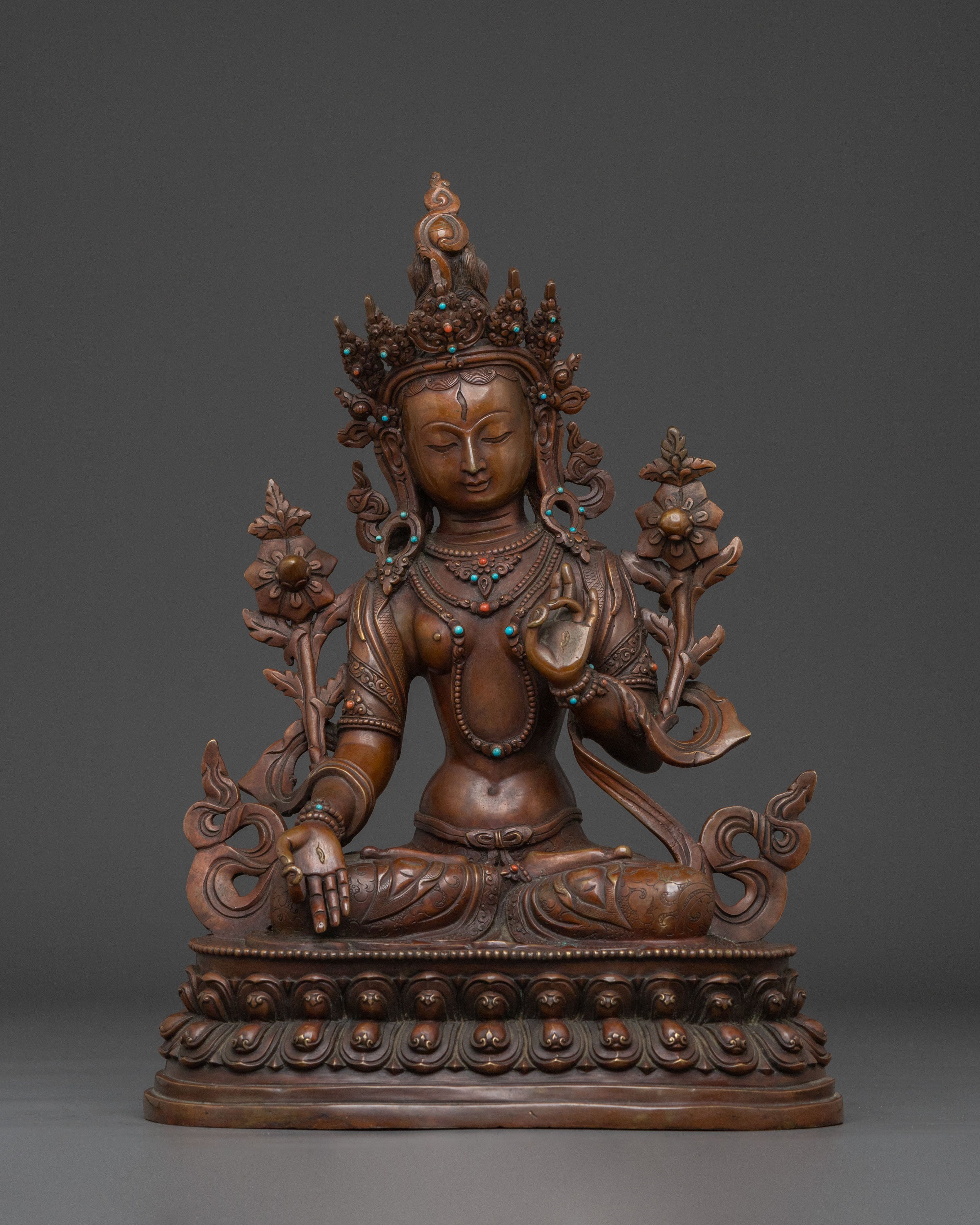 White Tara Statue 
