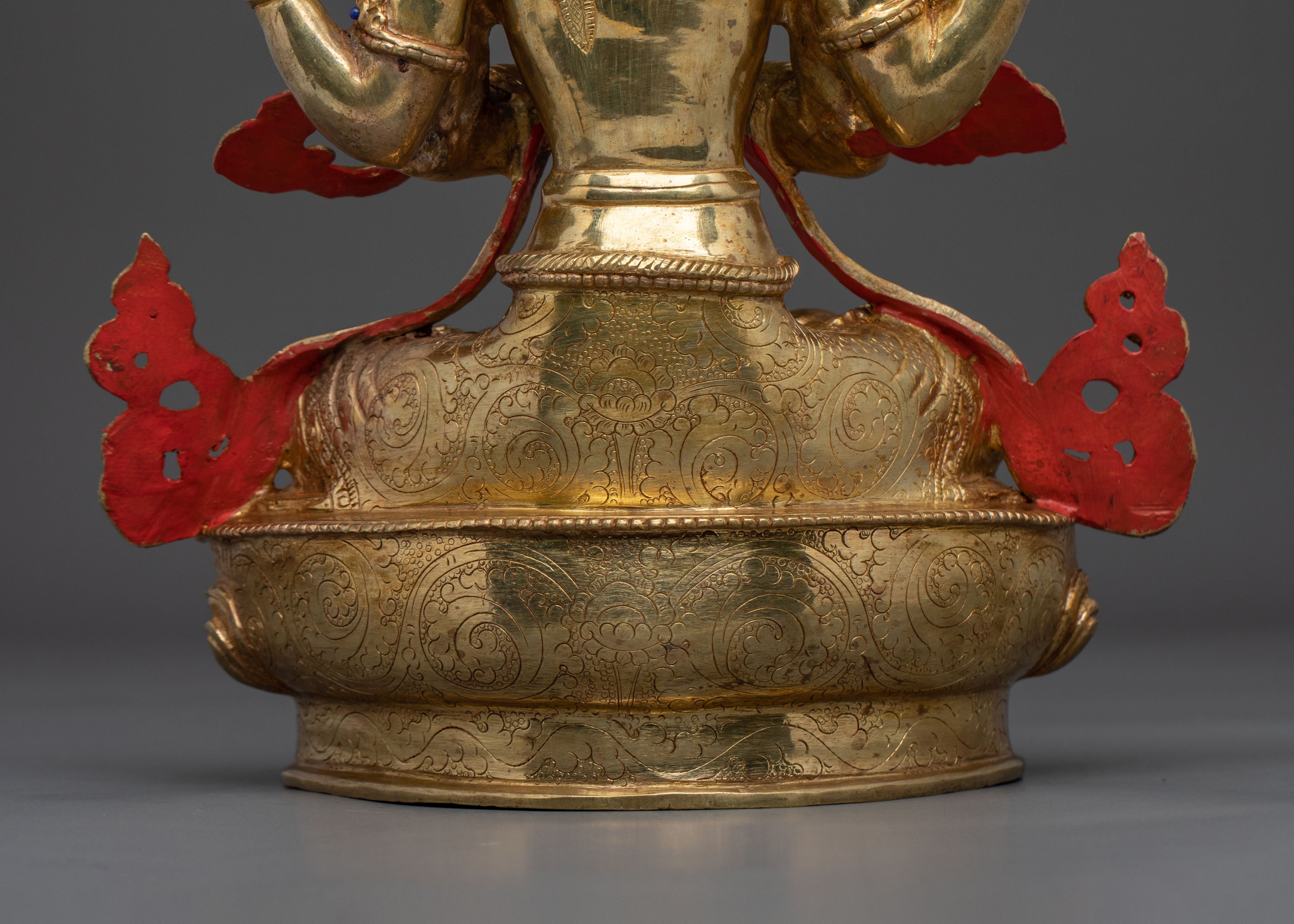 Four Armed Chenrezig Sculpture | Home Decor