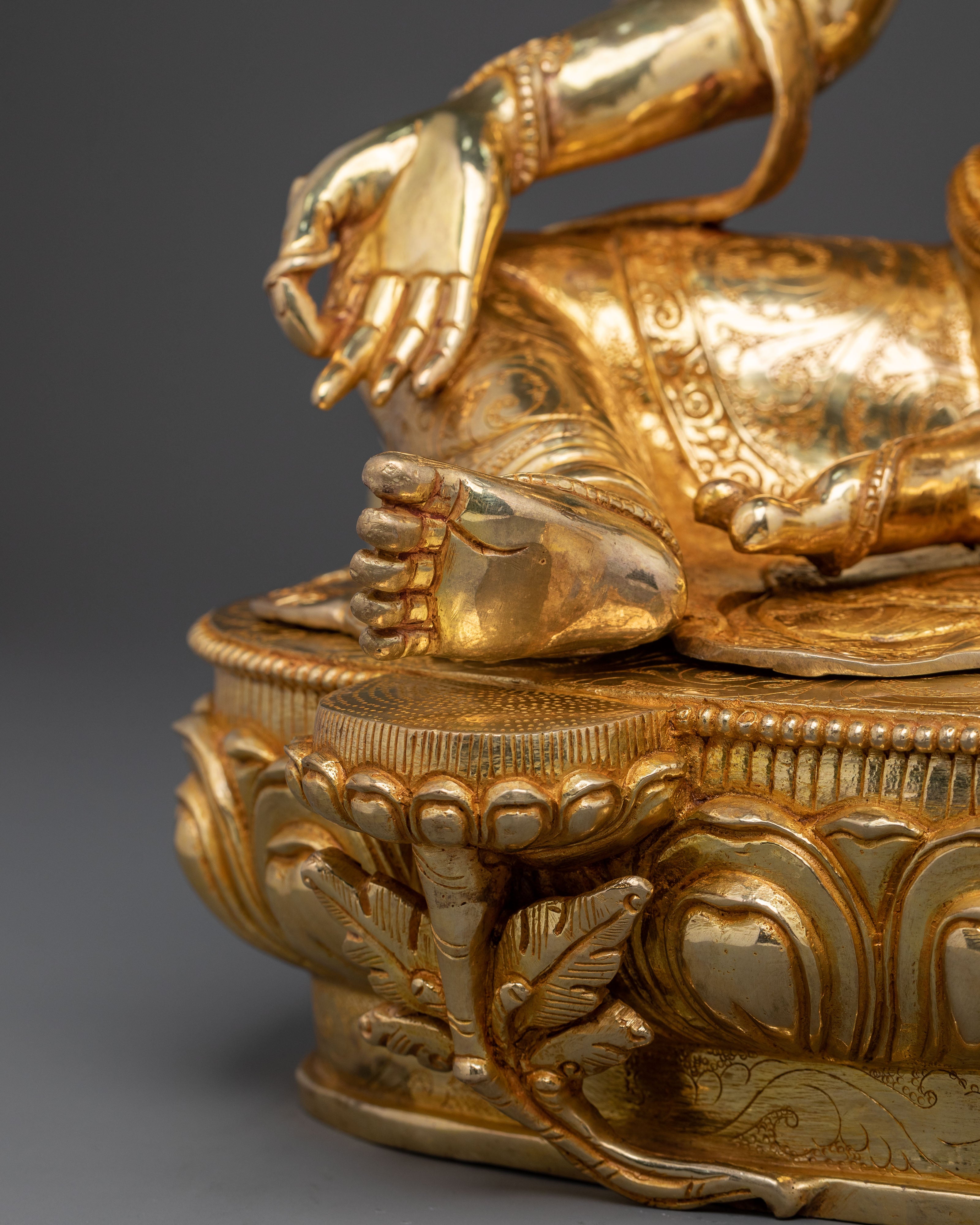 Buddhist Goddess Green Tara Spiritual Statue | Meditation and Protection Shrine