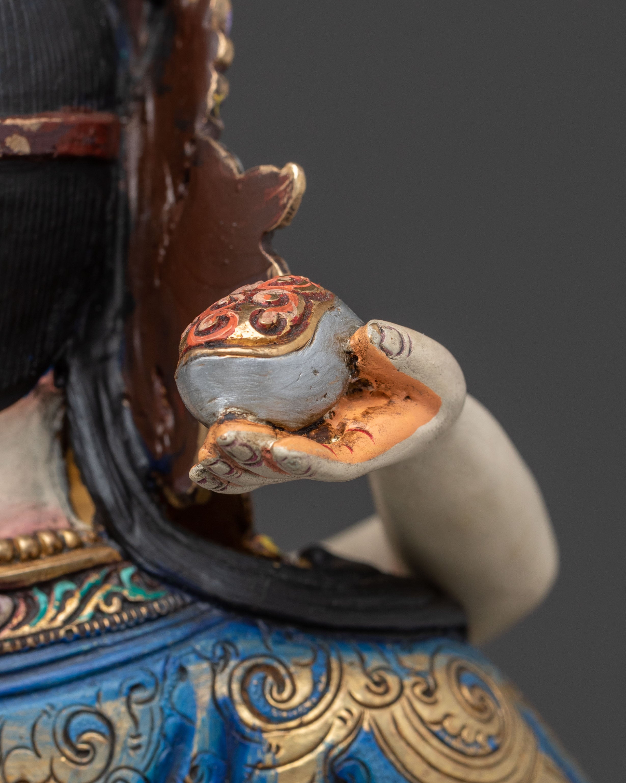 Vajrasattva Statue with Vajragarvi | Sacred Union