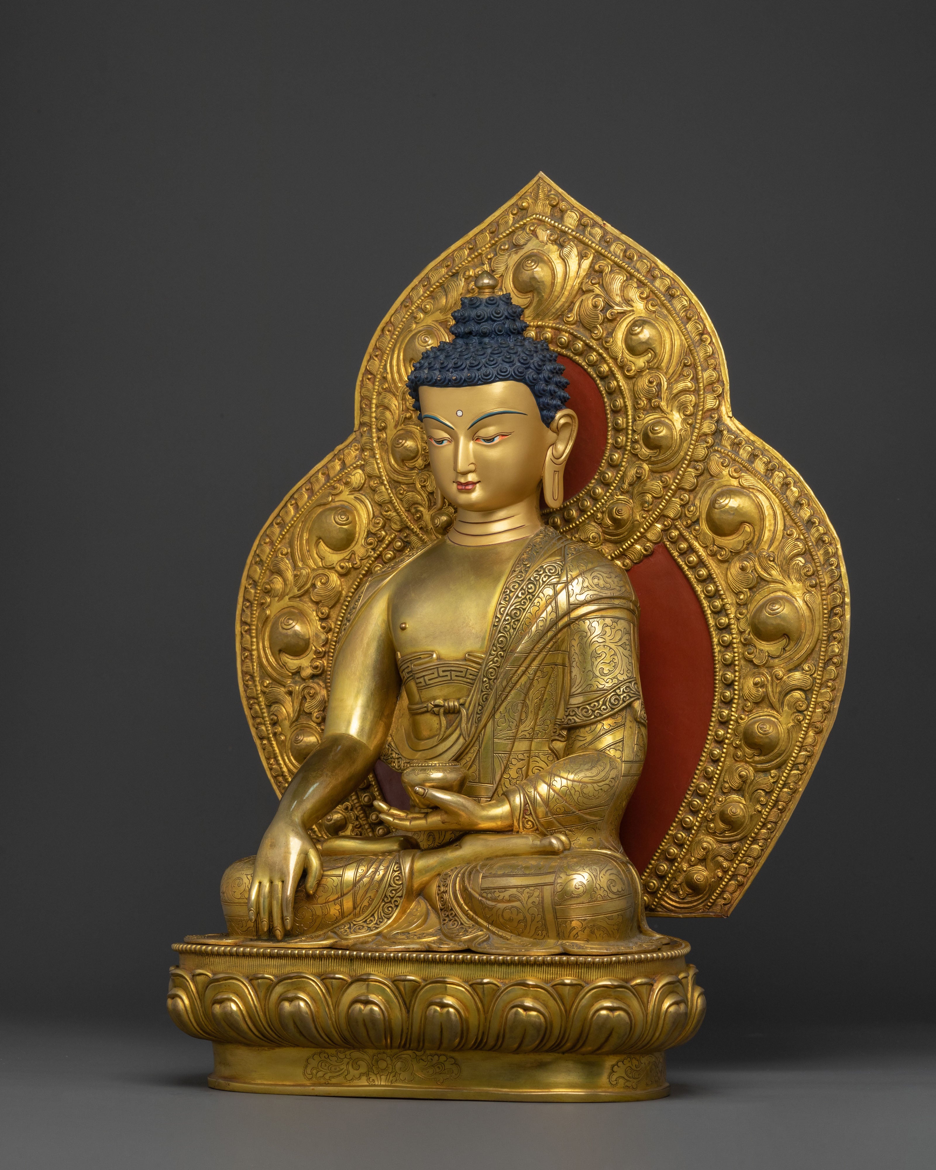 Shakyamuni Buddha Sacred Statue | Himalayan Figurine