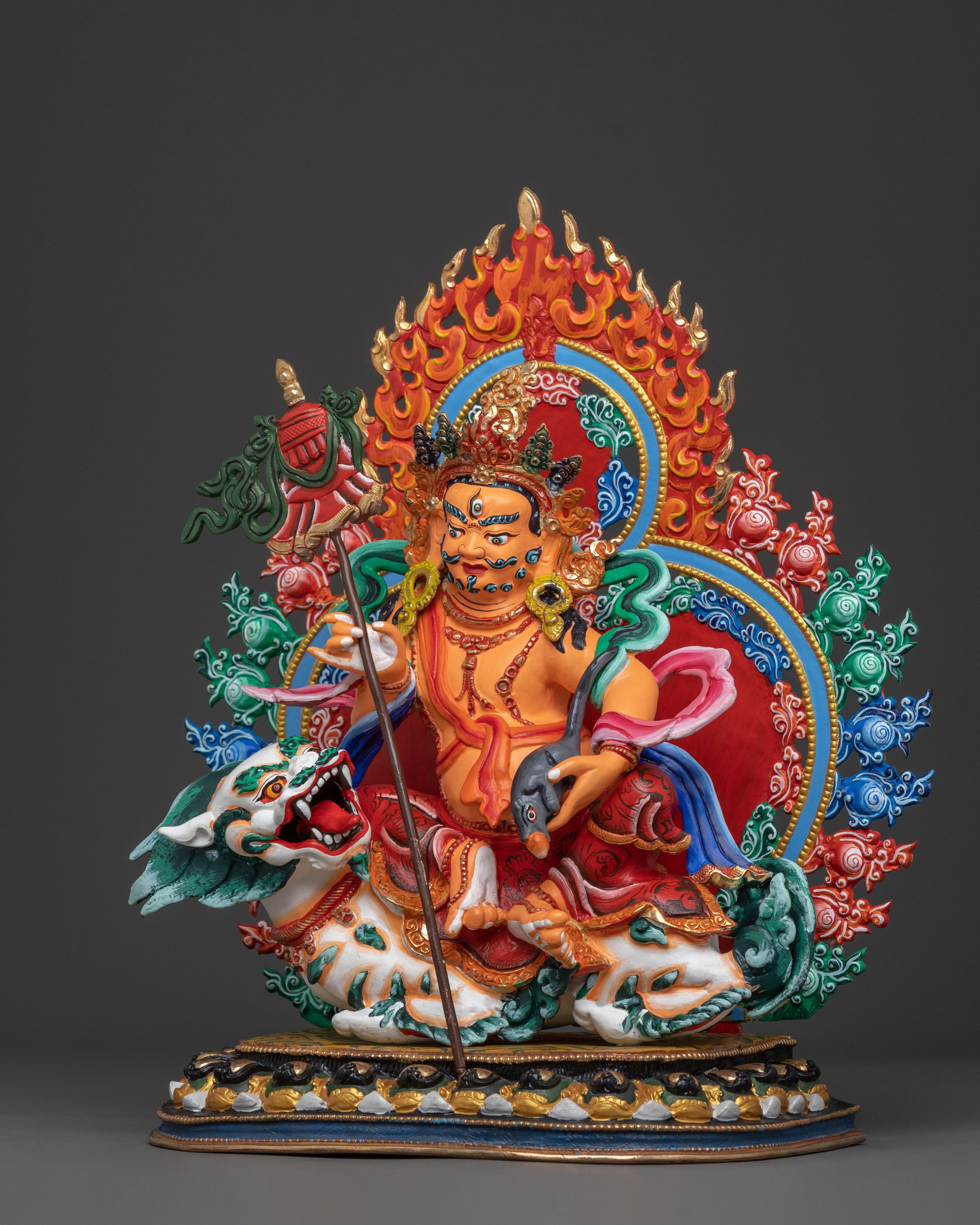 Namtoshe Statue | Tibetan Wealth Deity