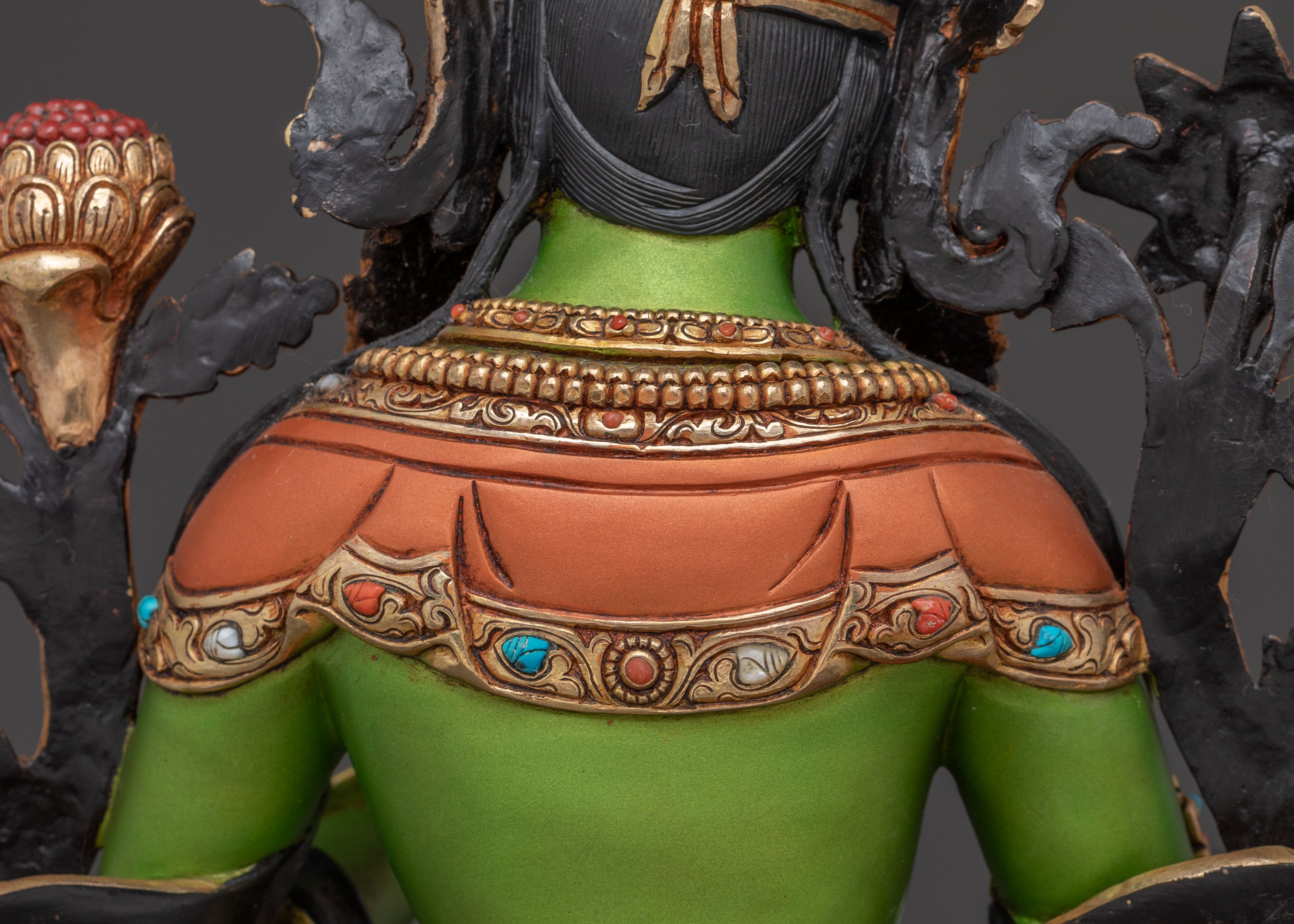 Green Tara Liberator Buddha Statue