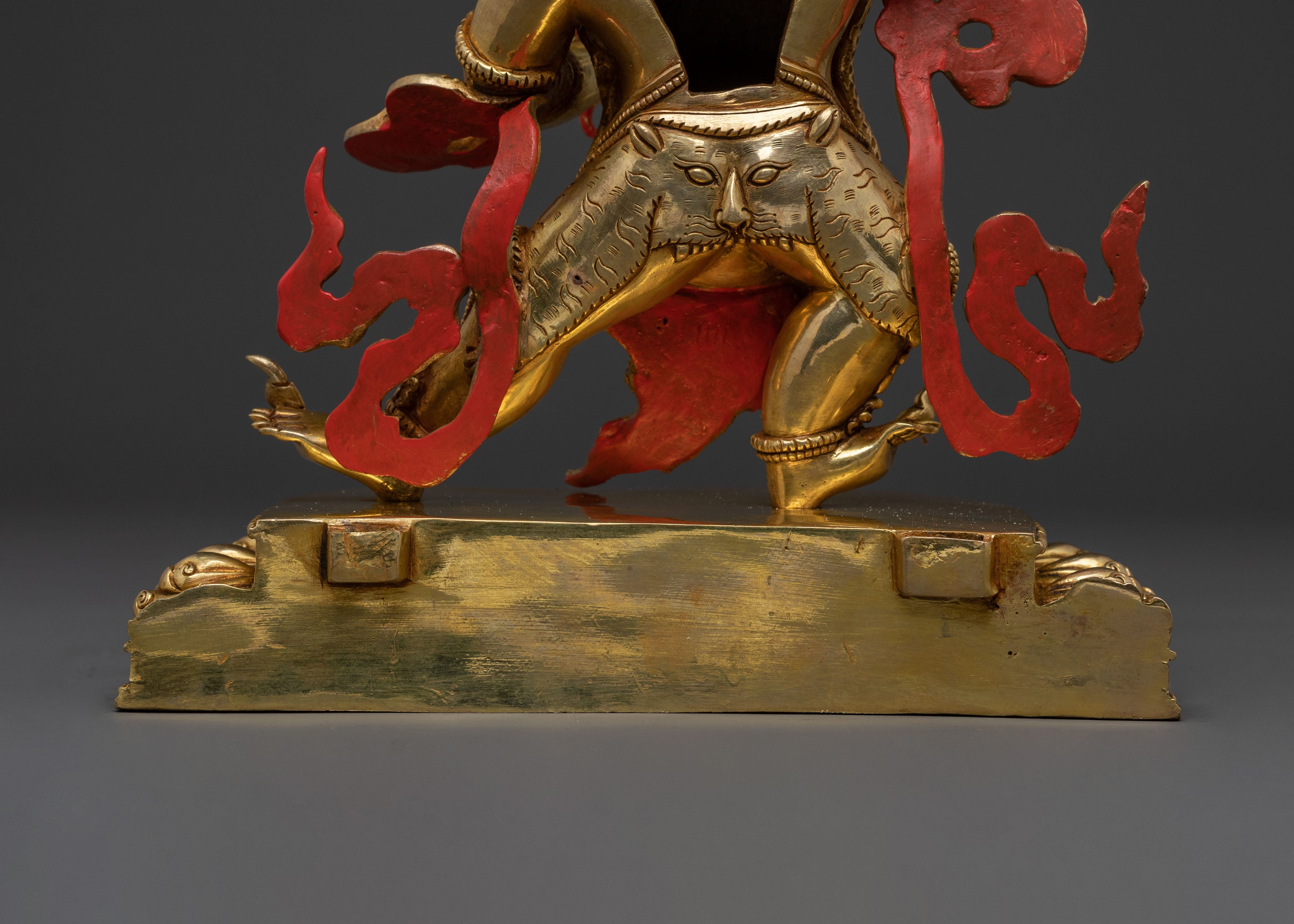 Vajrapani Wrathful Deity Sculpture | Protection and Strength Statue