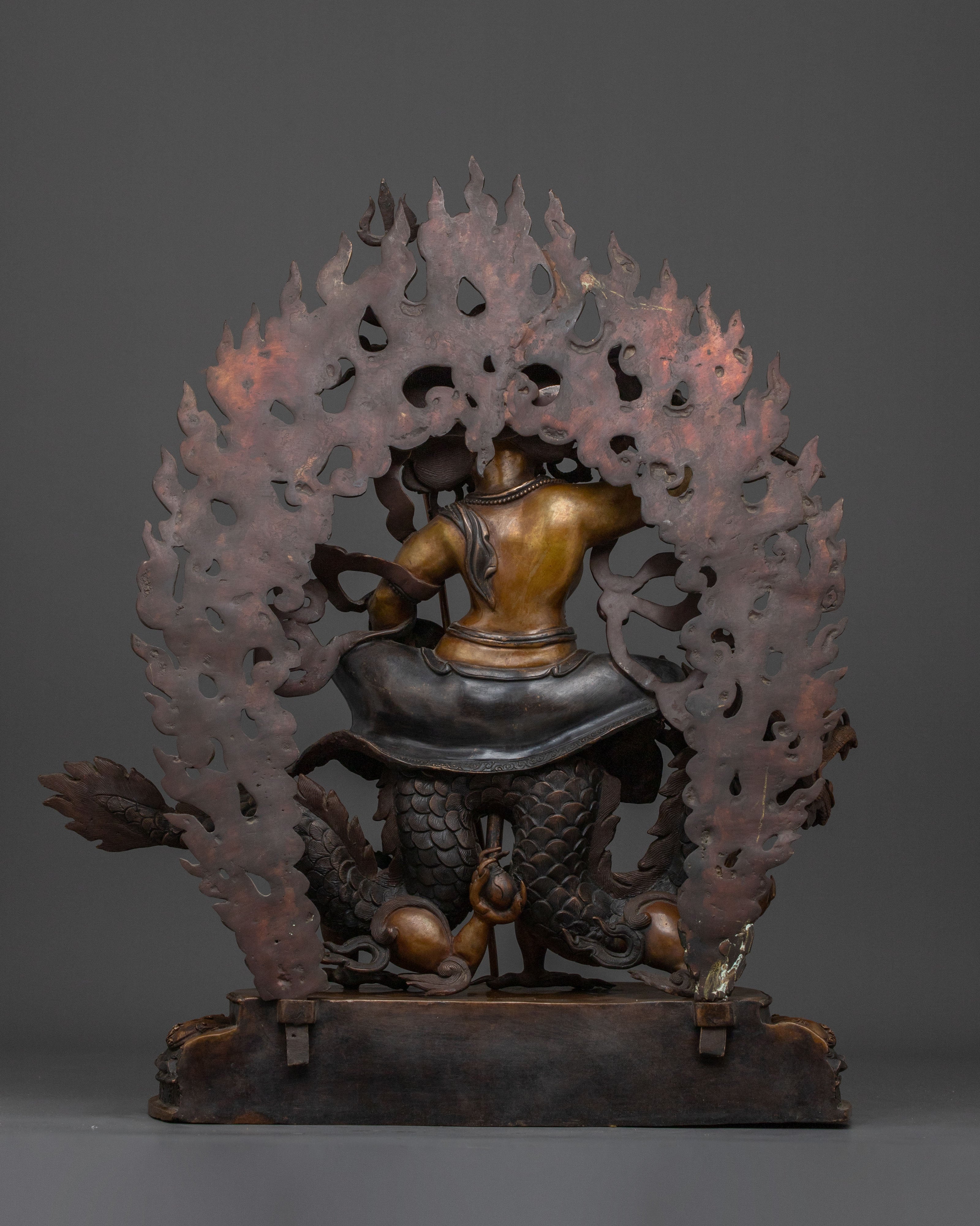 White Dzambhala Statue | Wealth God