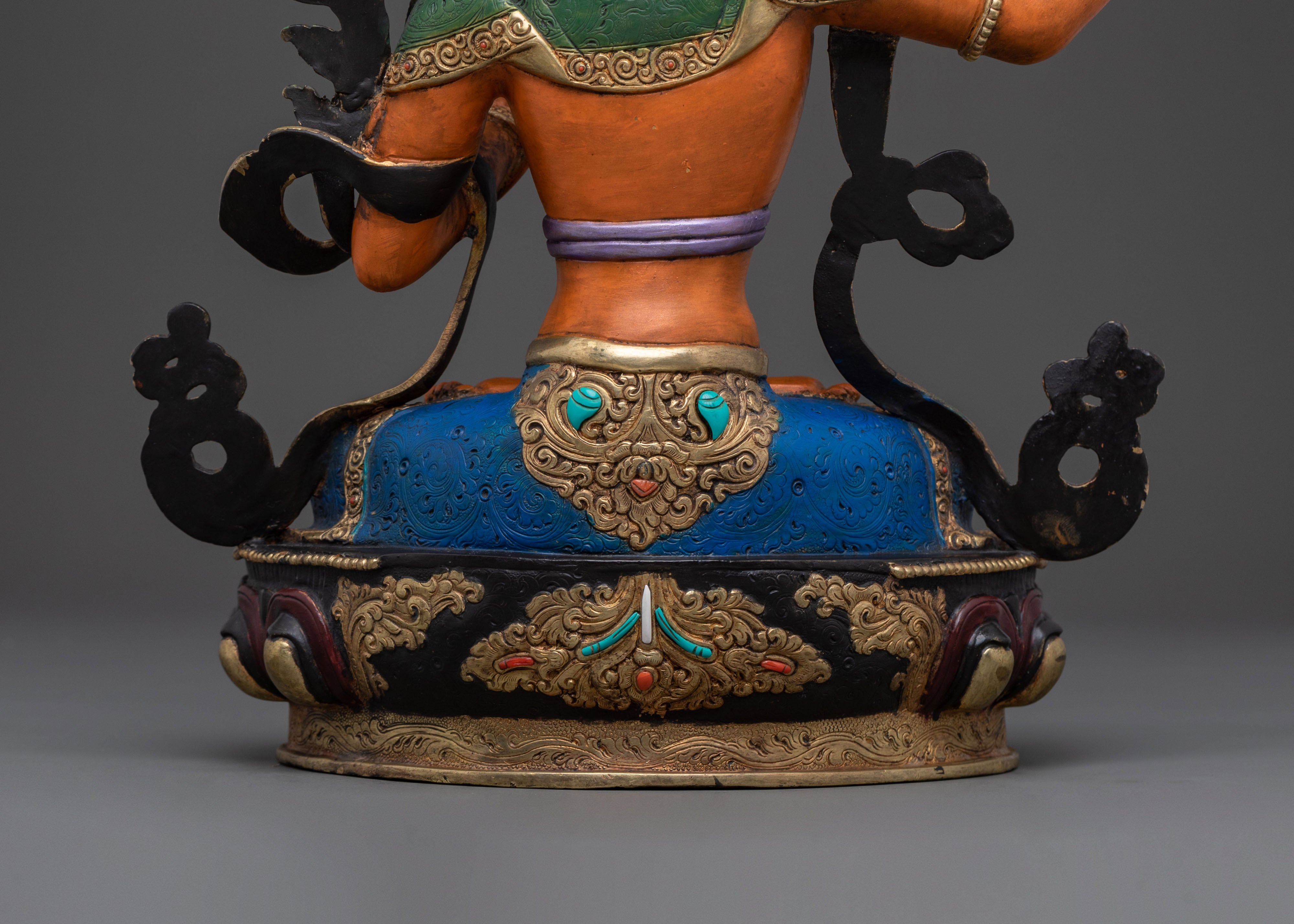 Tibetan Bodhisattva Manjushri Wisdom Statue