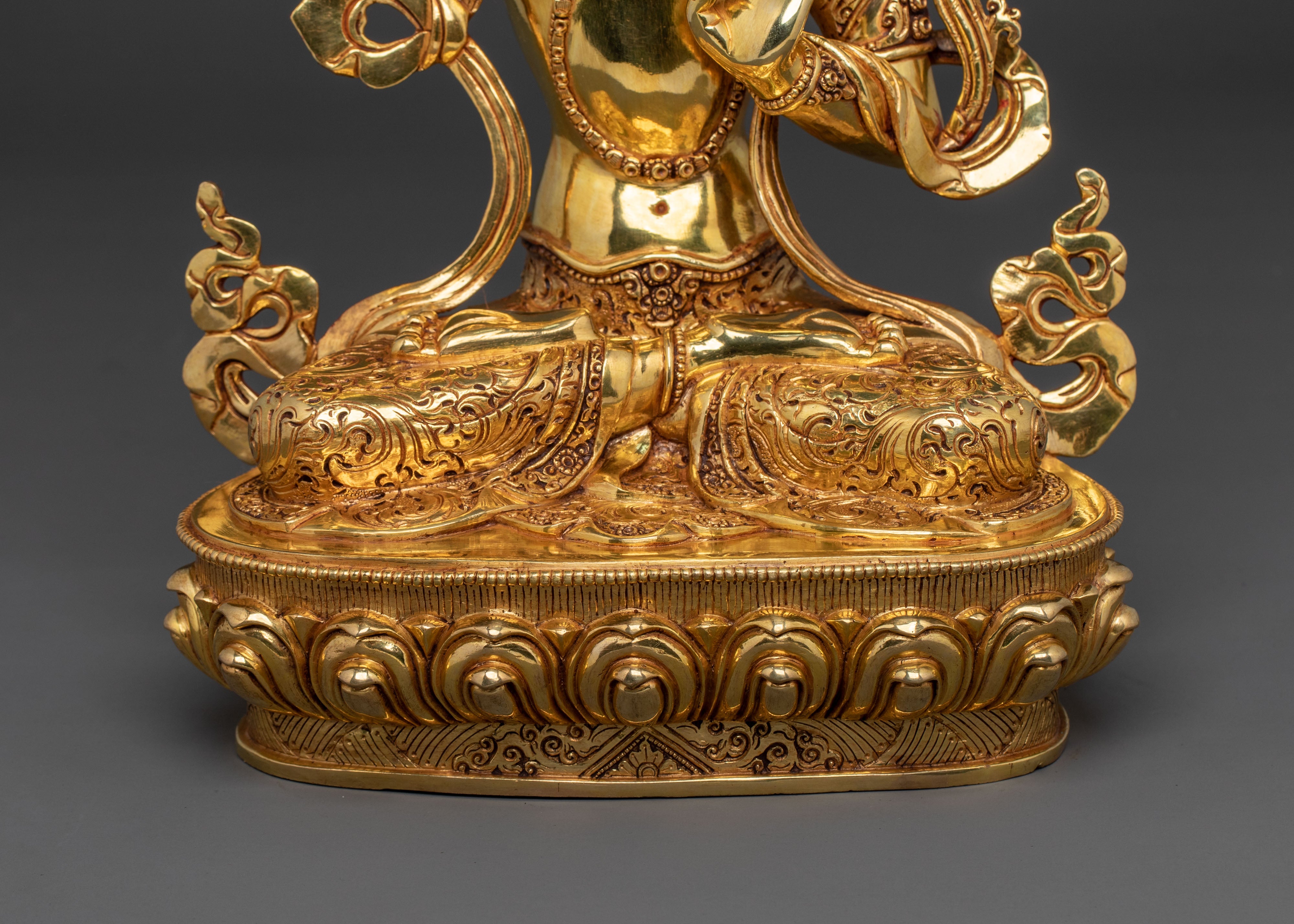 Sacred Manjushri Blessing Statue | Bodhisattva of Wisdom