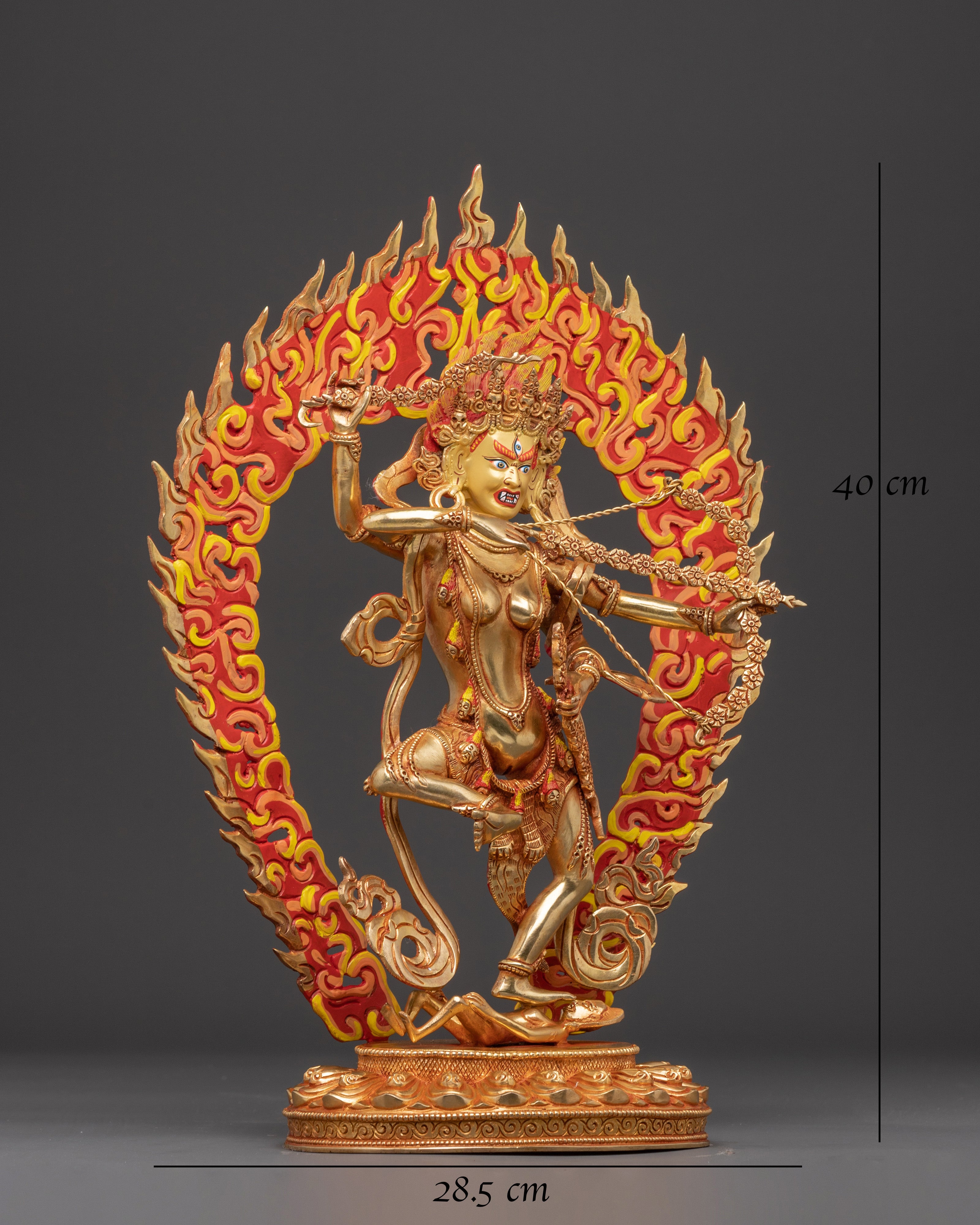 Goddess Kurukulla Sculpture: The Powerful Enchantress 