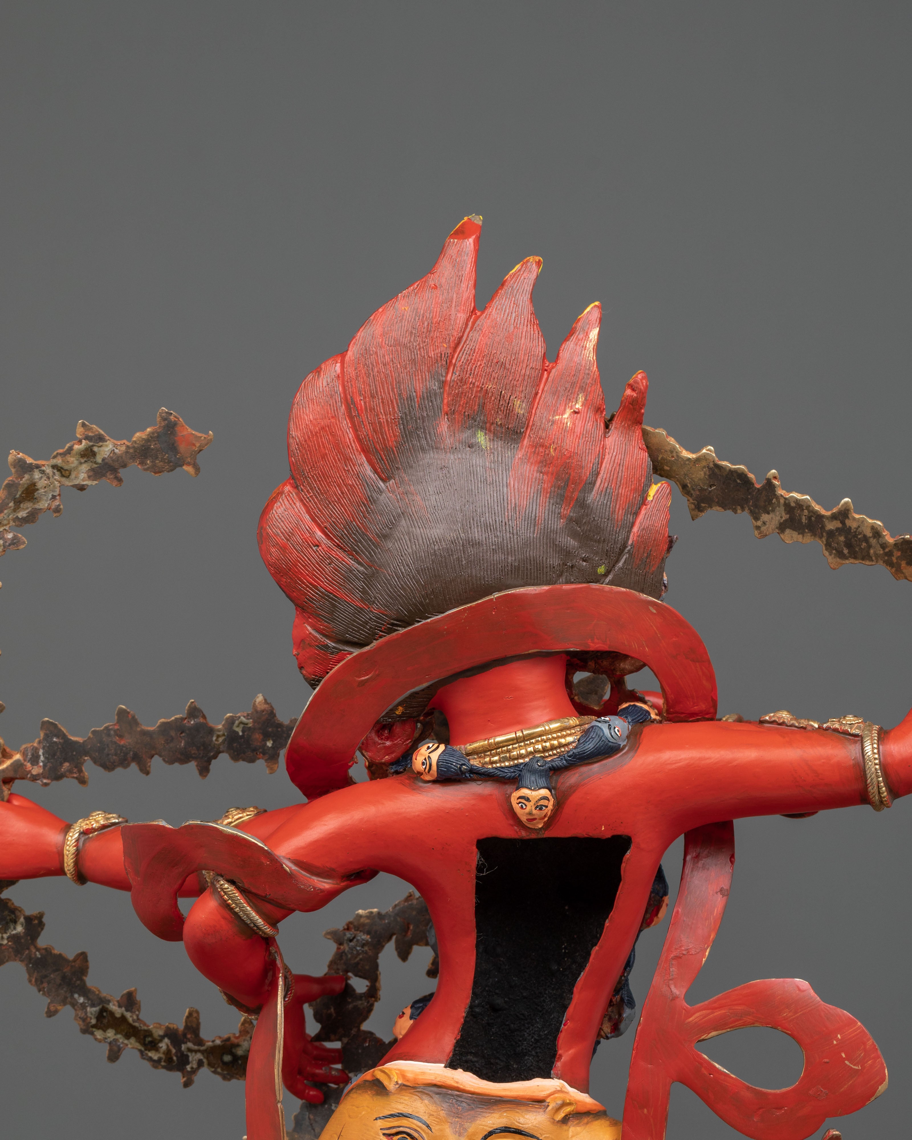 Kurukulla "Red Tara" Sculpture of Protection | Home Decor