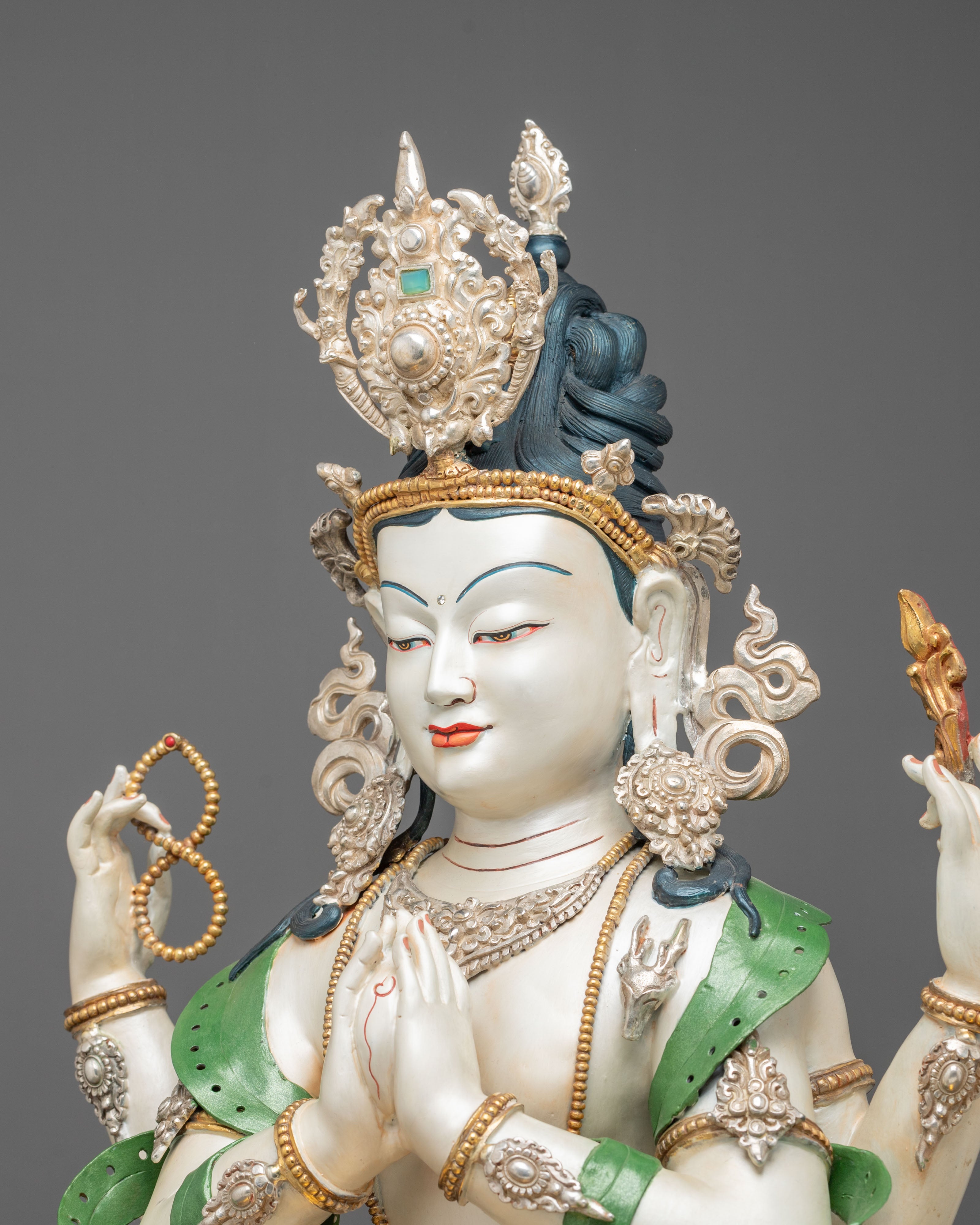 Divine Figurine of Chenrezig | Symbol of Compassion
