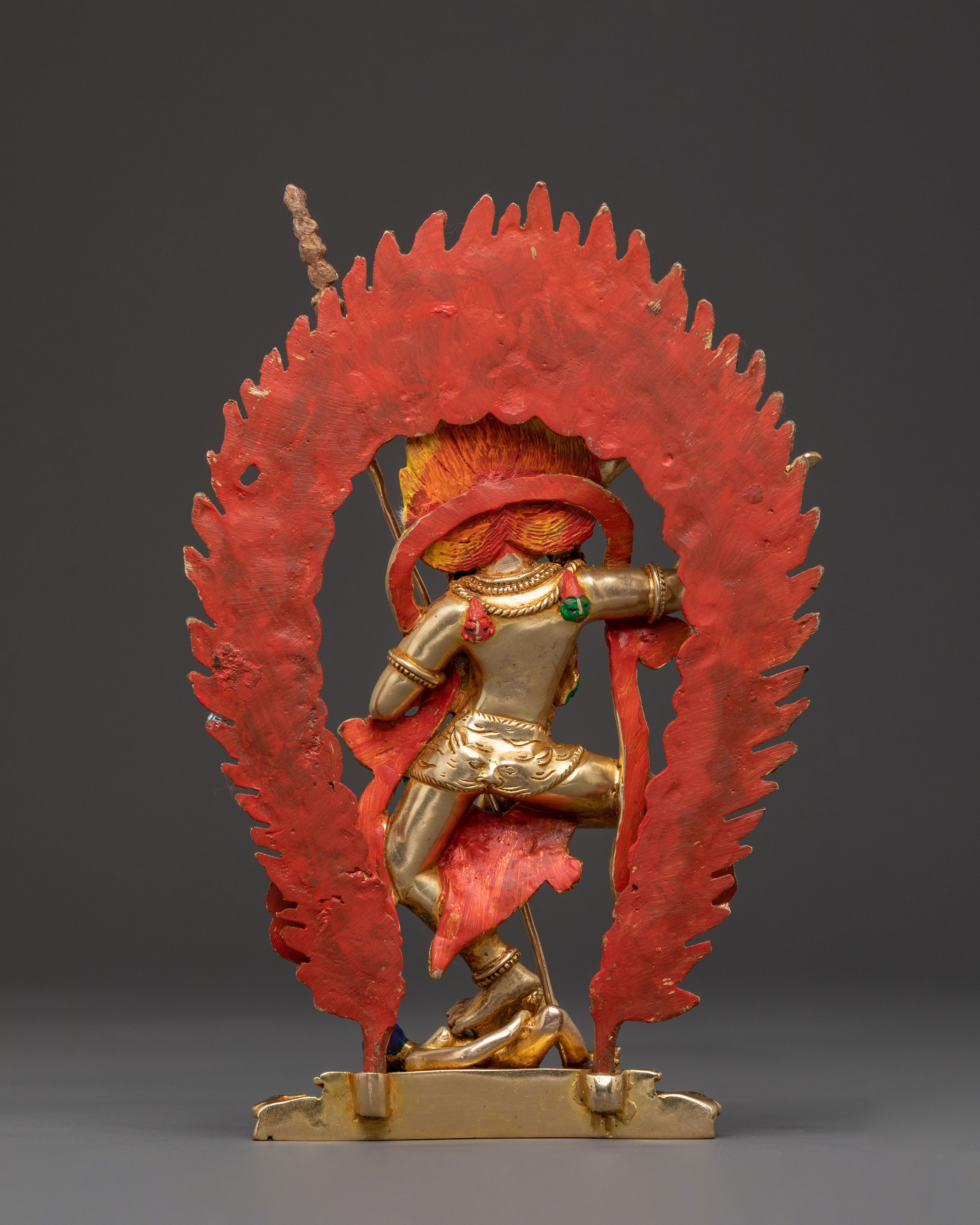 Dorje Phagmo 24K Gold Gilded Statue | Vajrayana Tantric Deity