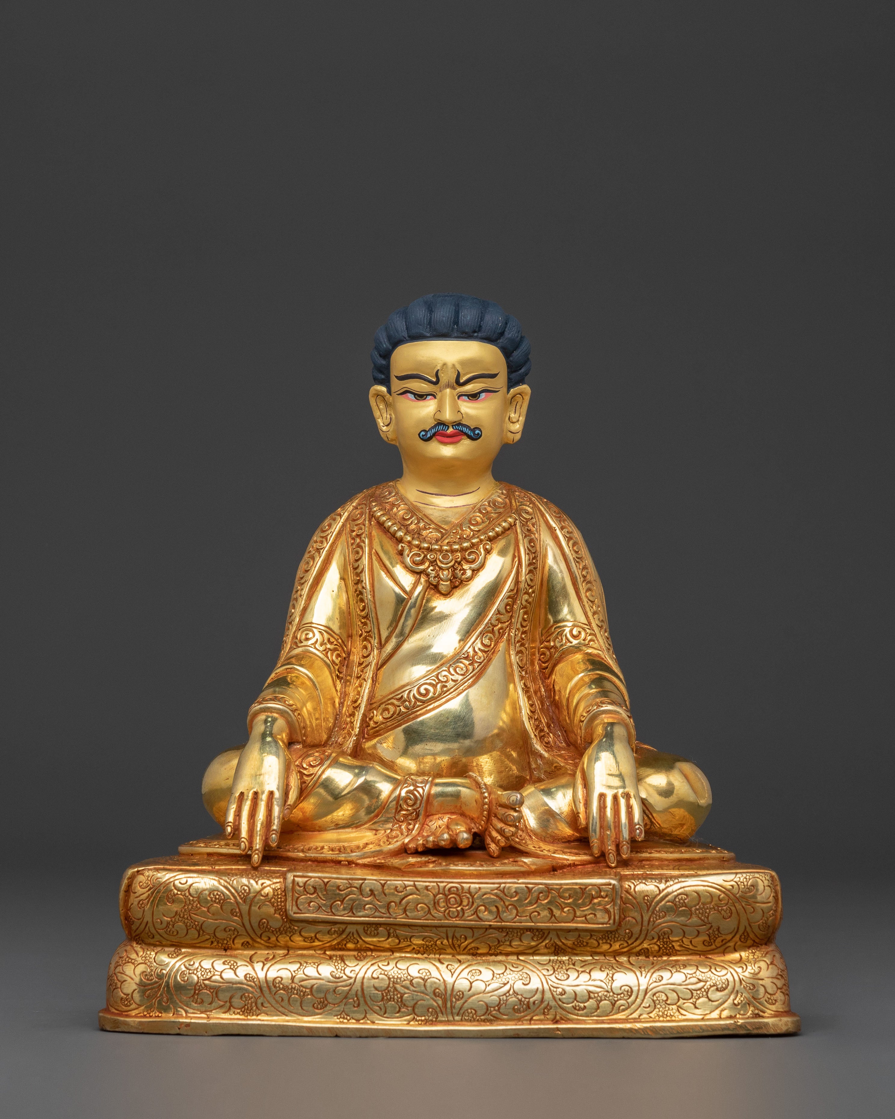 Handcrafted Kagyu Master Statue Set | Divine Figures