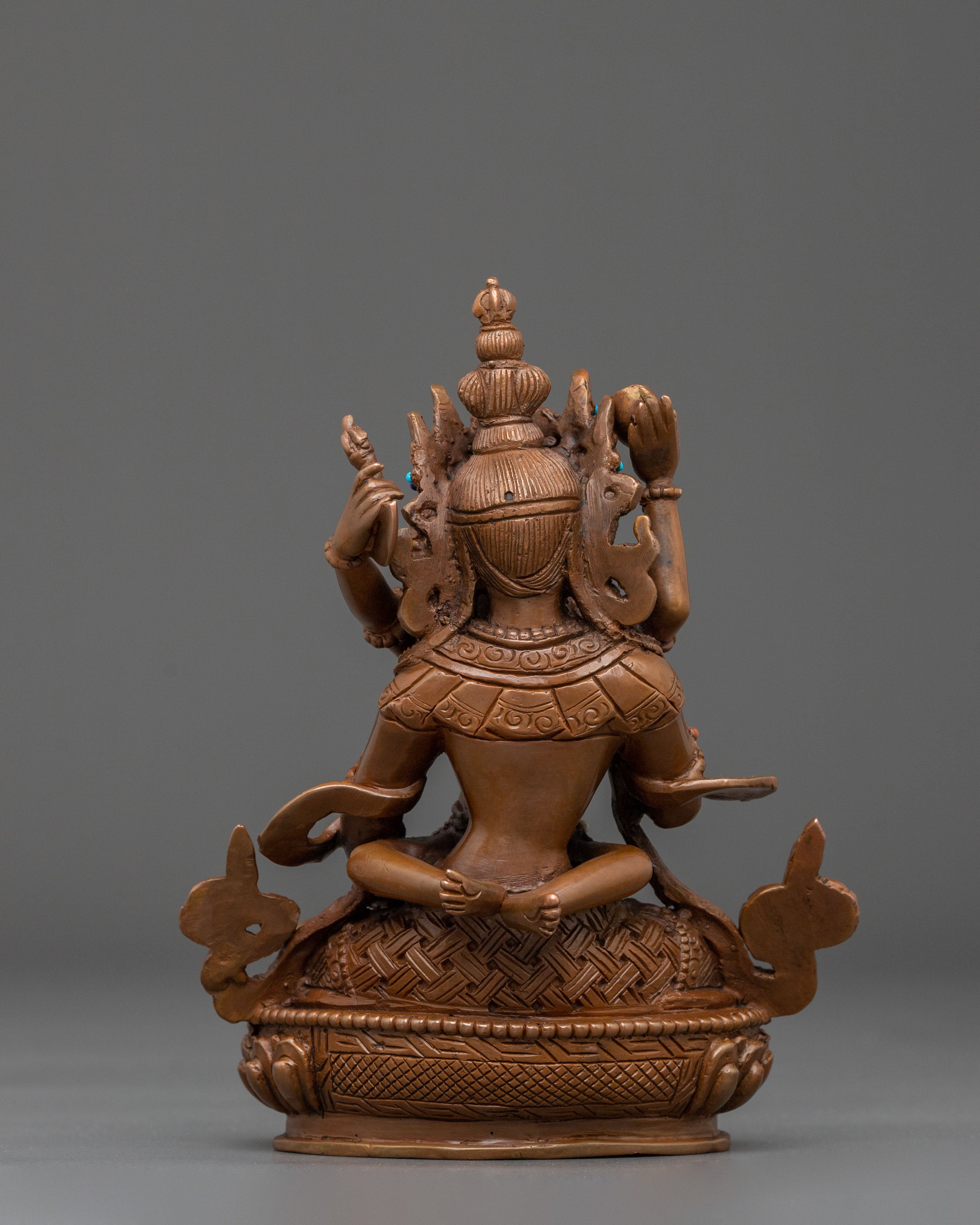 Vajrasattva Vajragarvi Statue: Sacred Union of Wisdom and Purification