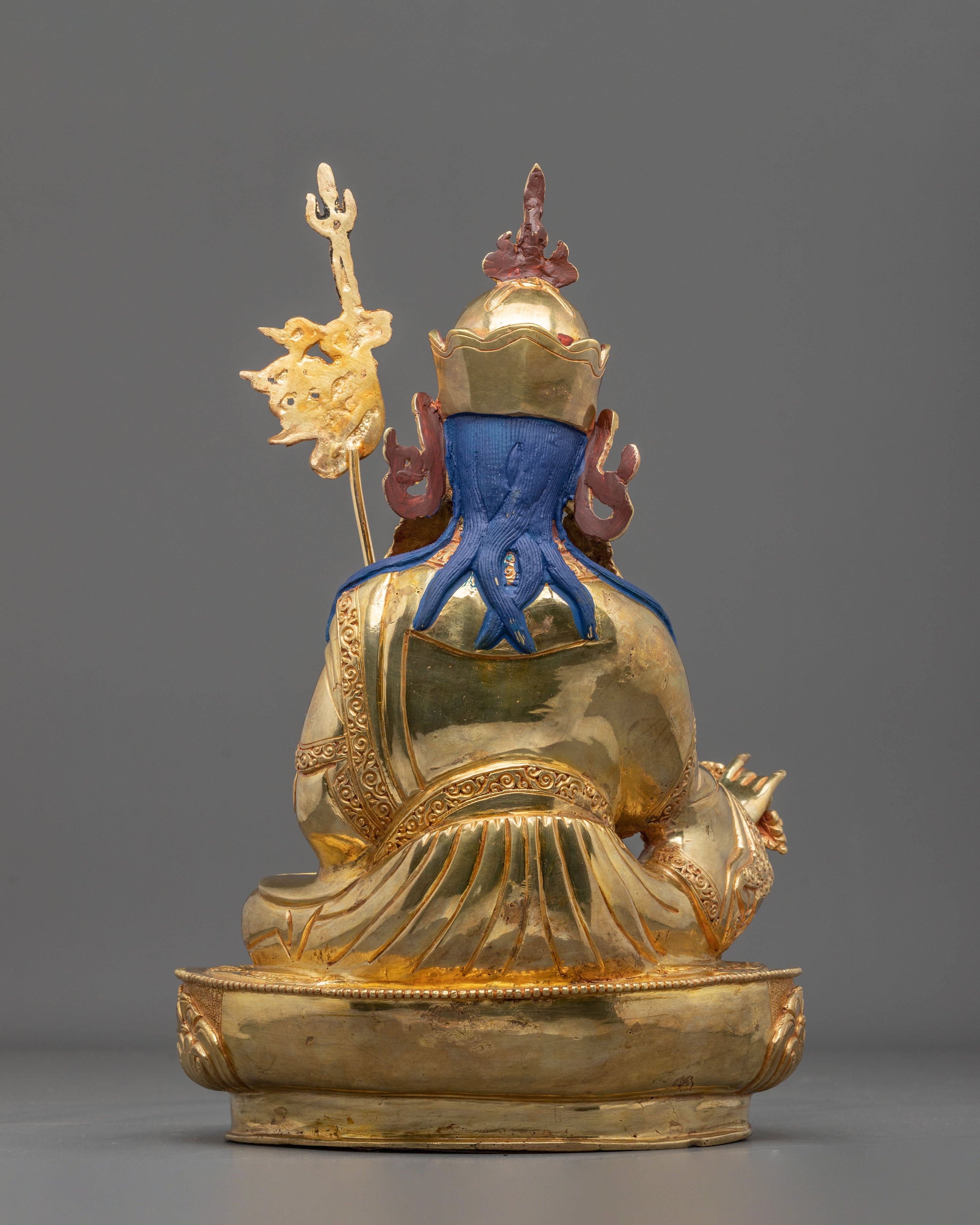 Guru Rinpoche Sacred Statue | Tibetan Buddhist Figurine